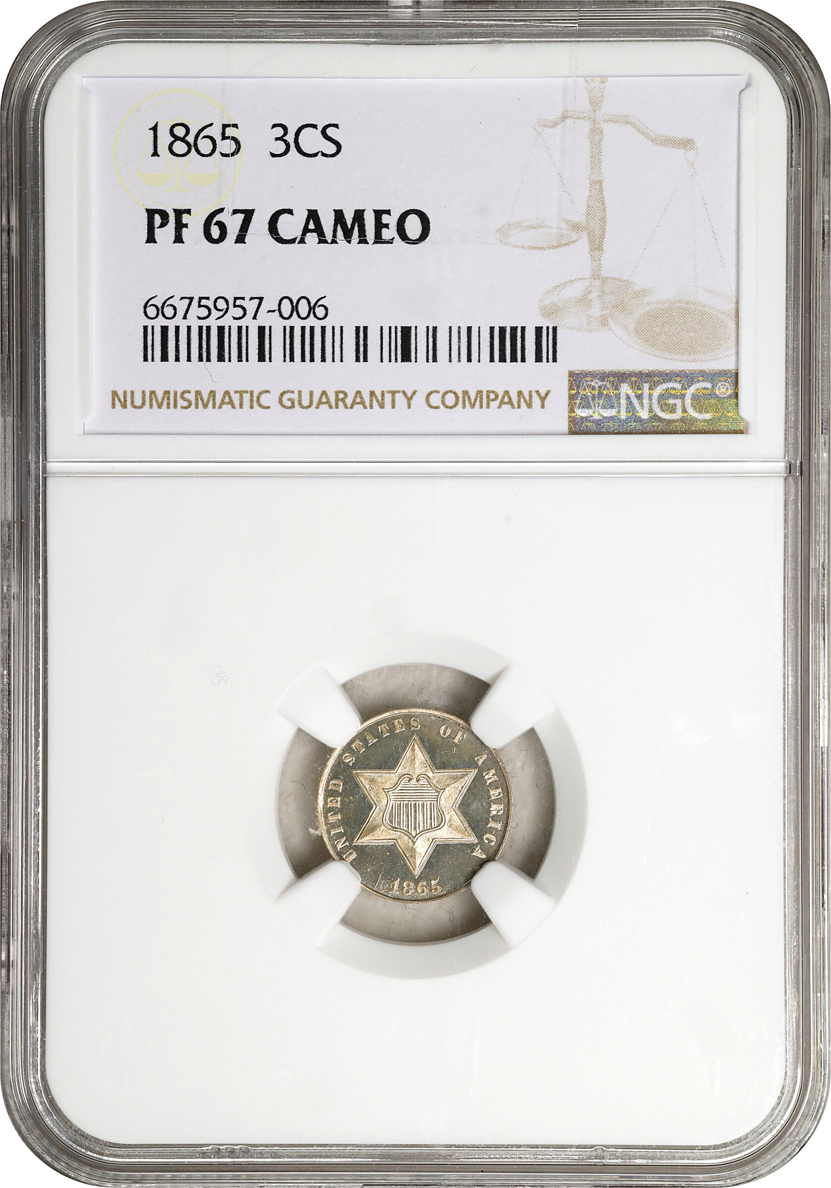 1865 3cS PR CAM PR67 CAM thumbnail 3