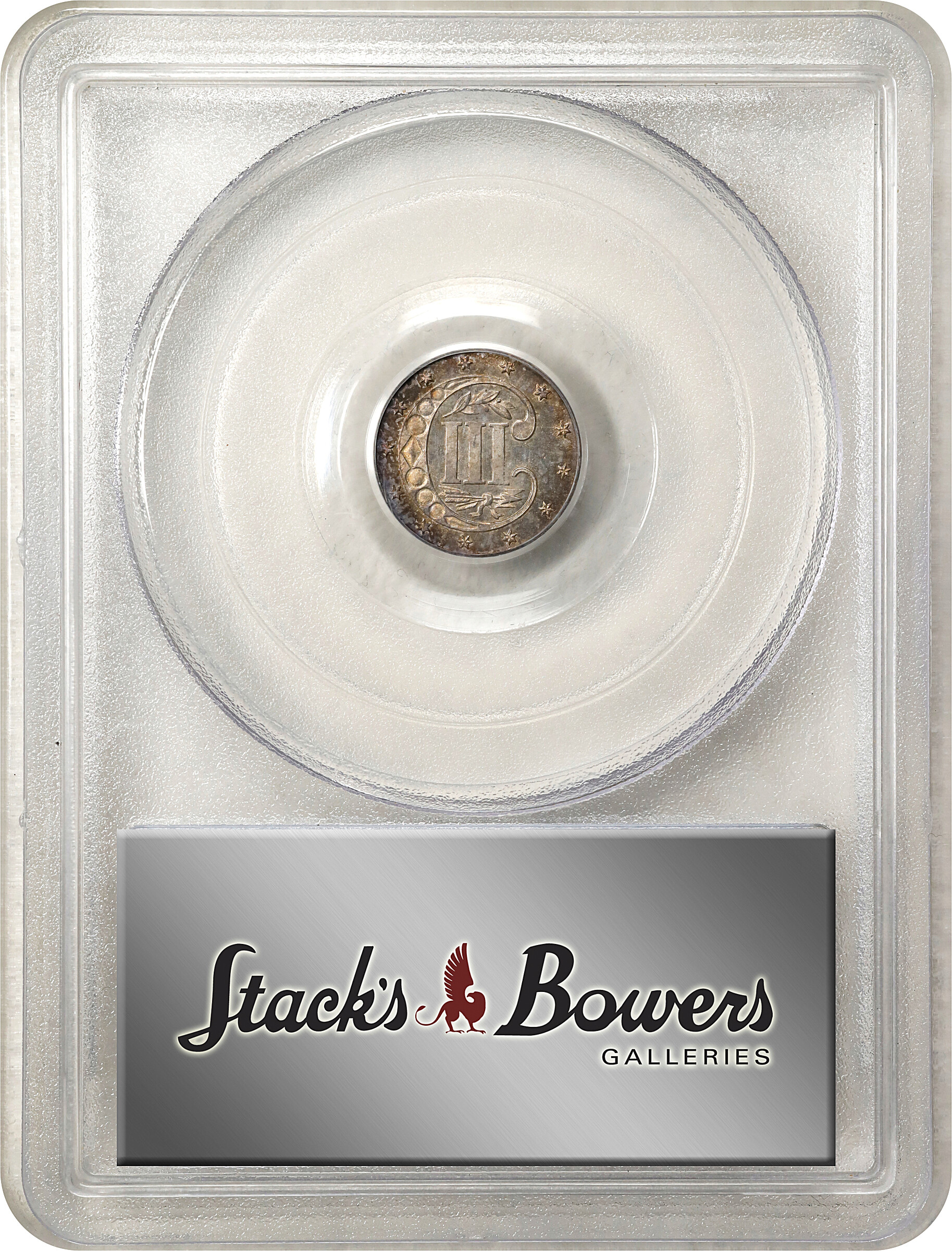1869/'8' 3cS Narrow Date AU53 thumbnail 14