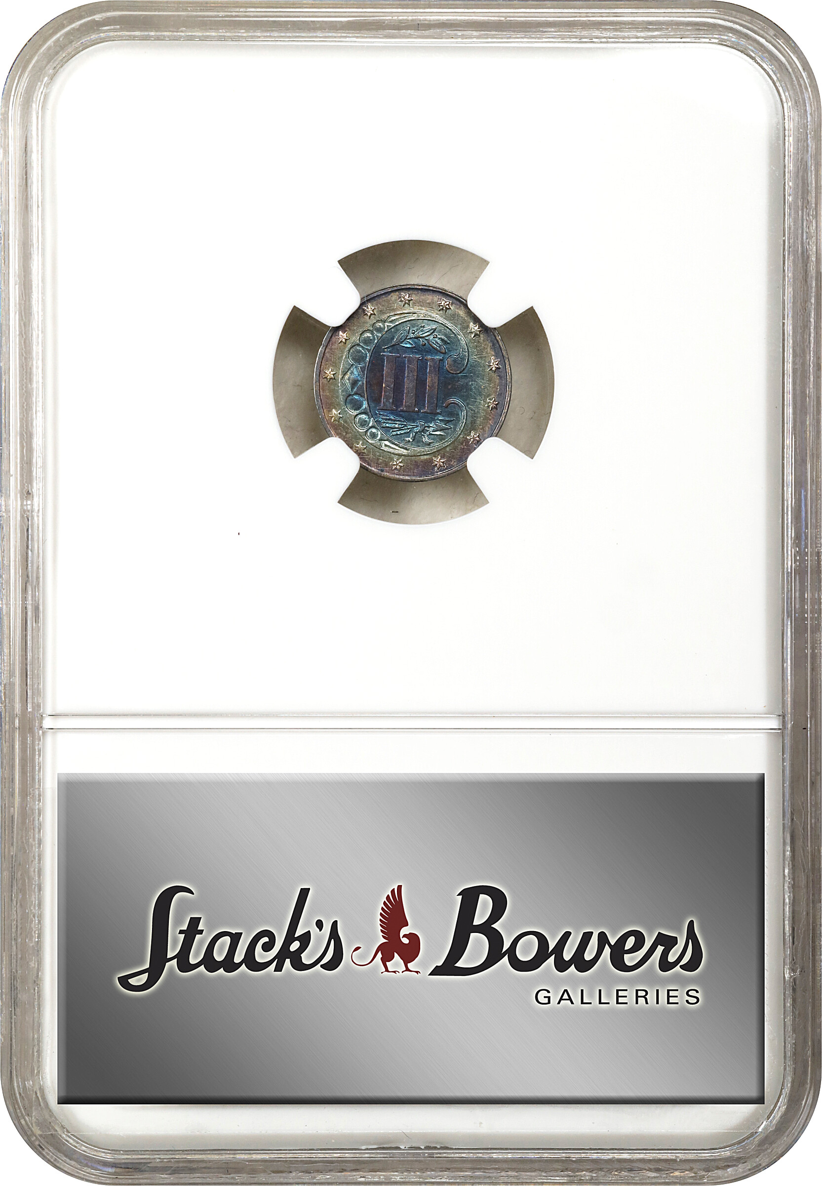 1869/'8' 3cS Narrow Date AU53 thumbnail 8