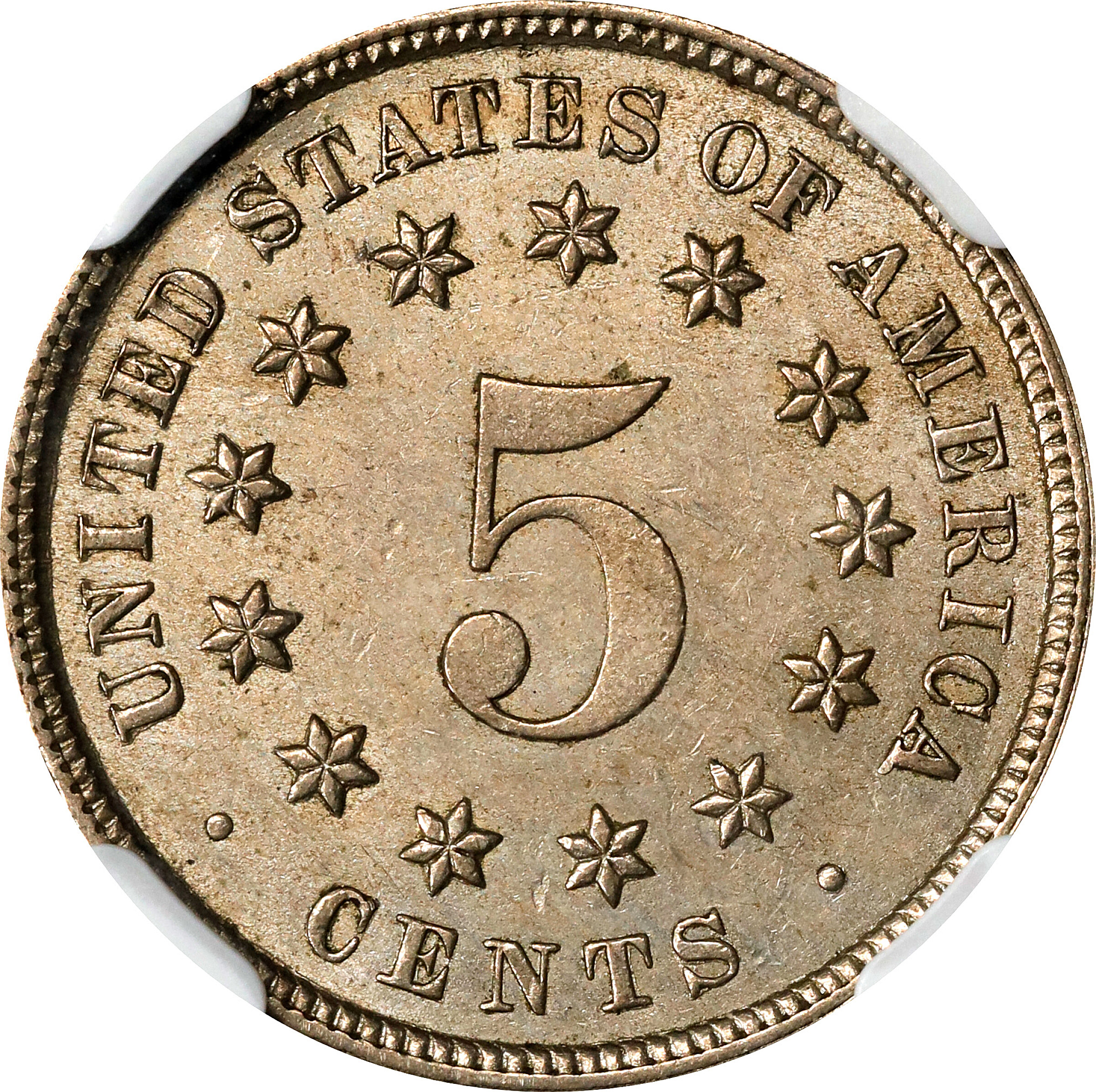 1883/2 5c Shield, Overdate, FS-301 VF30 thumbnail 20