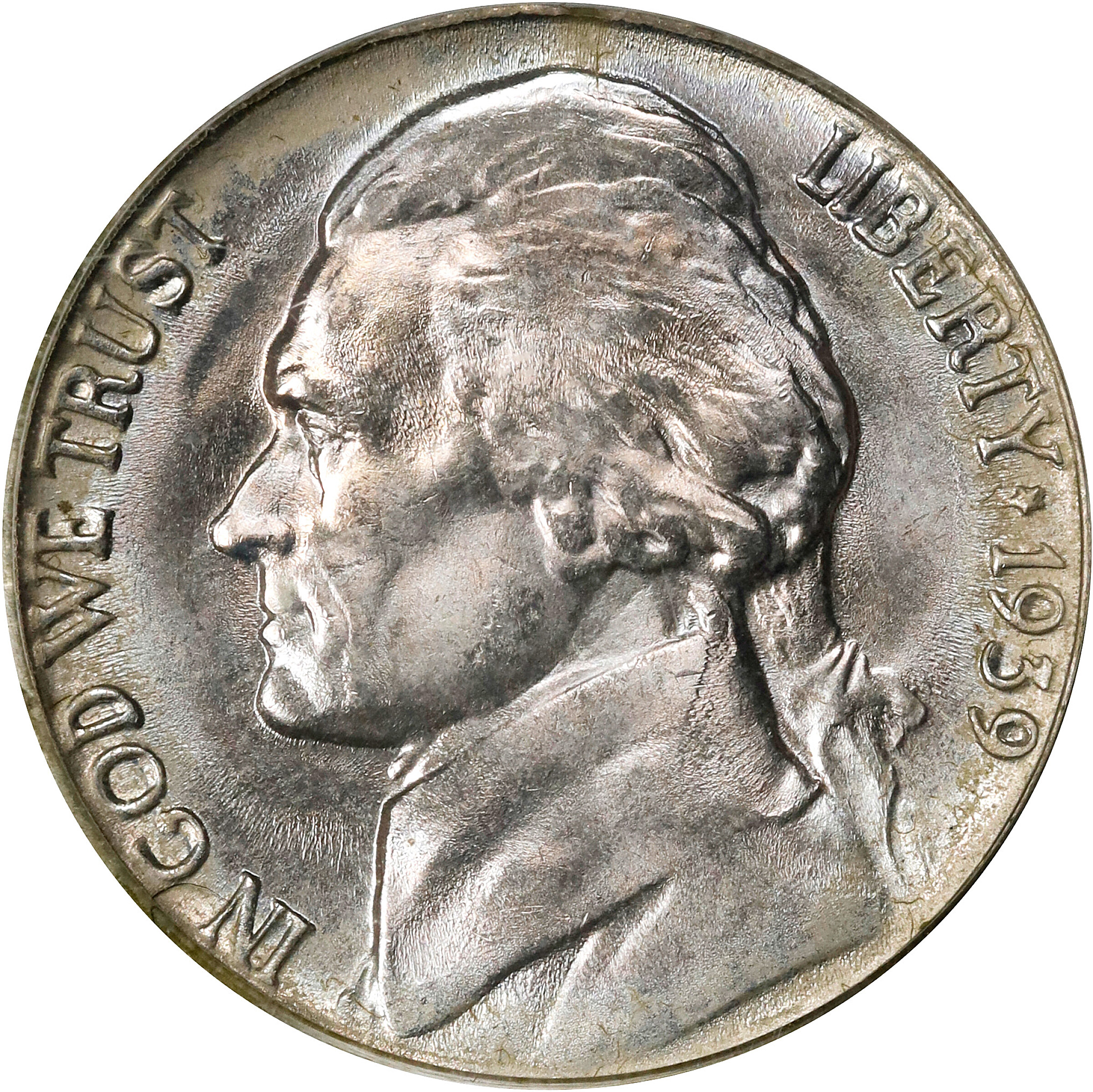 1939 Jefferson Nickel. FS-801. Doubled Die Reverse, Doubled MONTICELLO. MS-66 FS (PCGS).