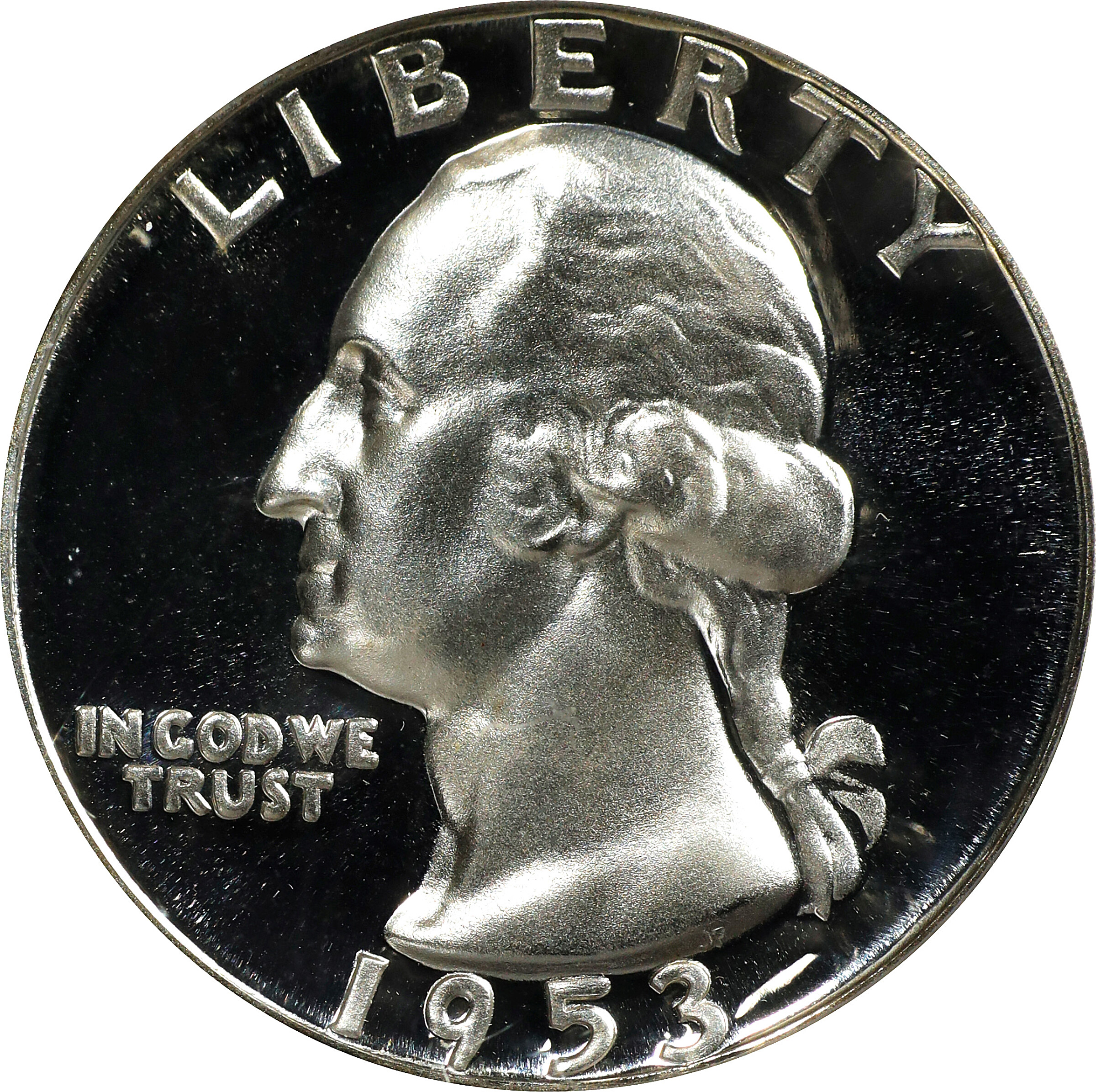 1953 Washington Quarter. Proof-68 Deep Cameo (PCGS).