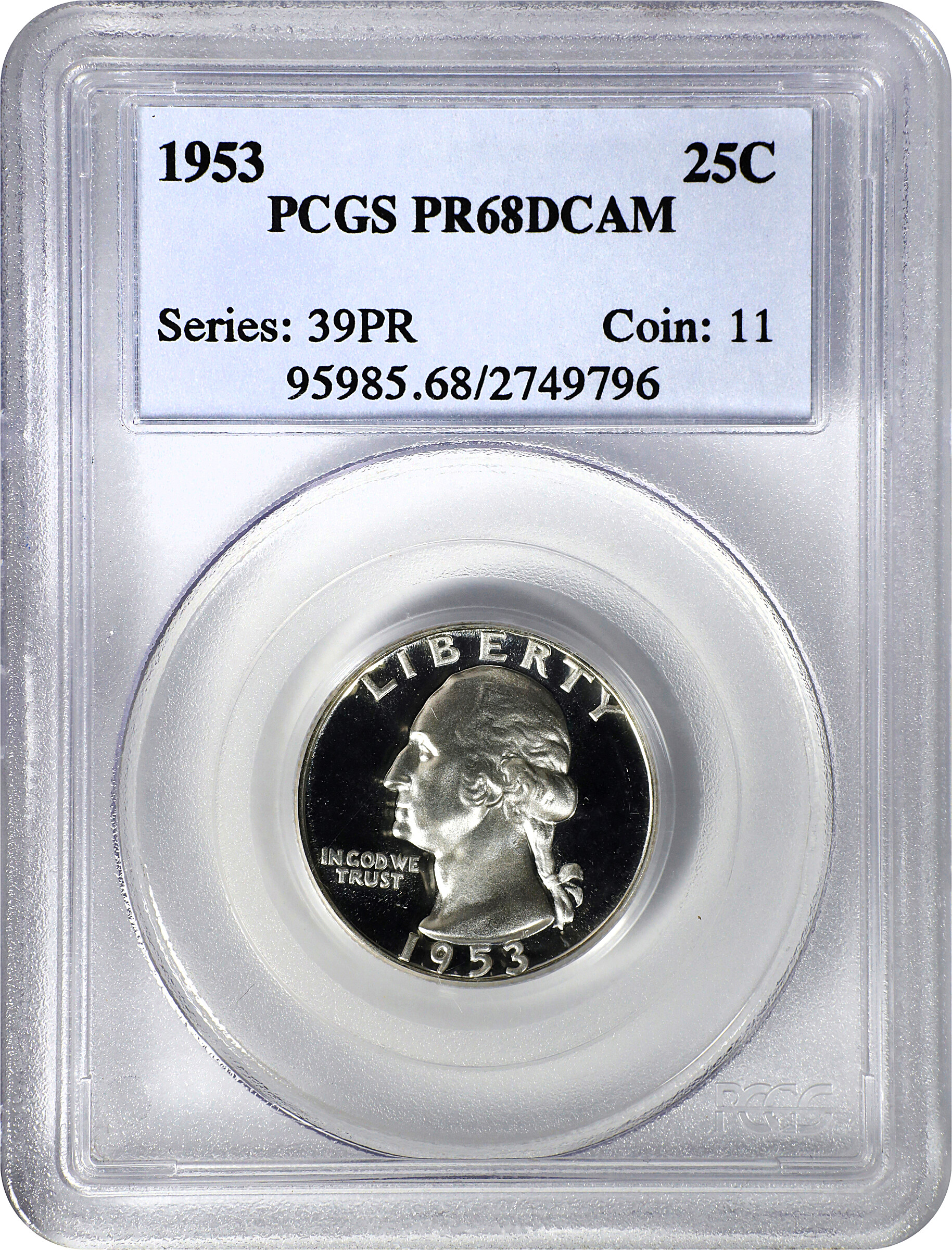 1953 25c PR DCAM PR64 DCAM thumbnail 26