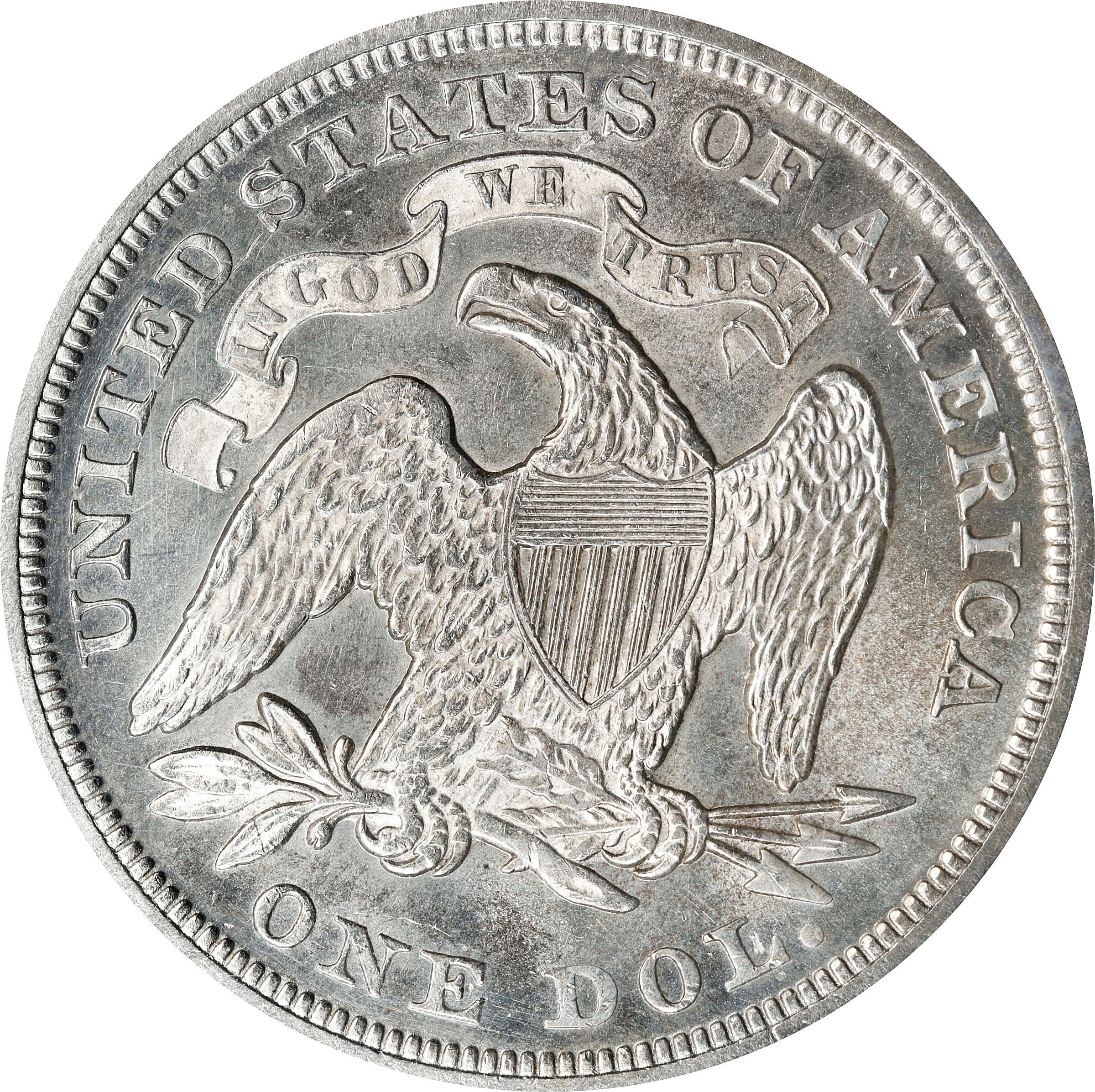 1870 $1 MS63 thumbnail 2