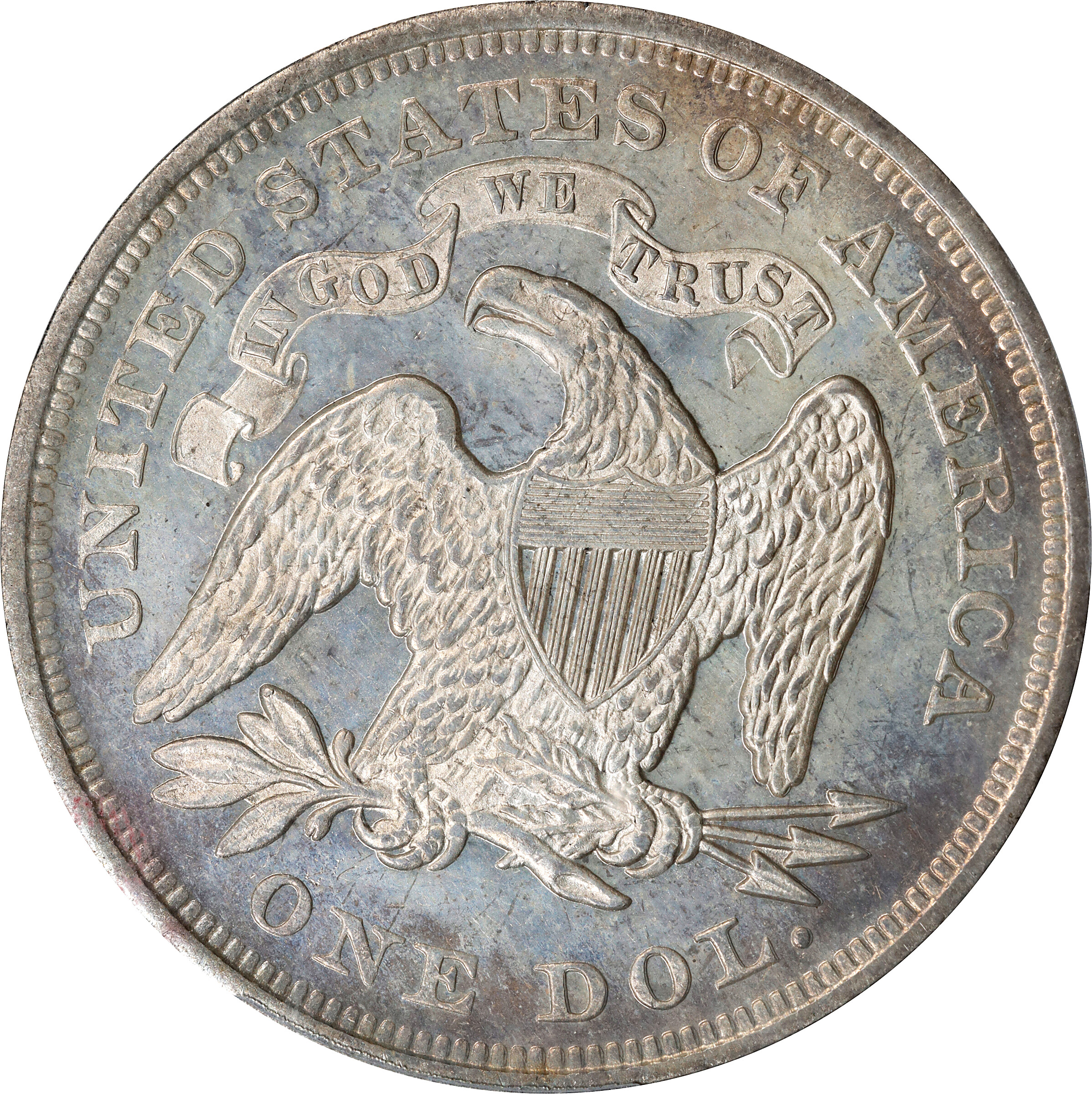 1870 $1 AU55 thumbnail 12