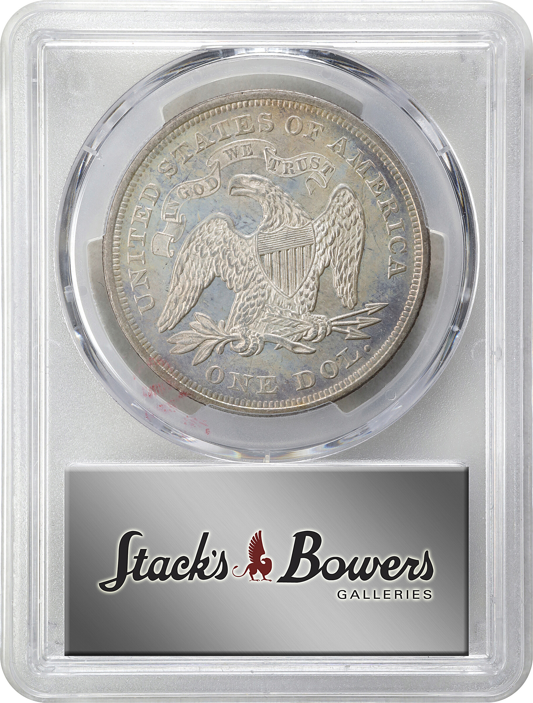 1870 $1 AU55 thumbnail 14