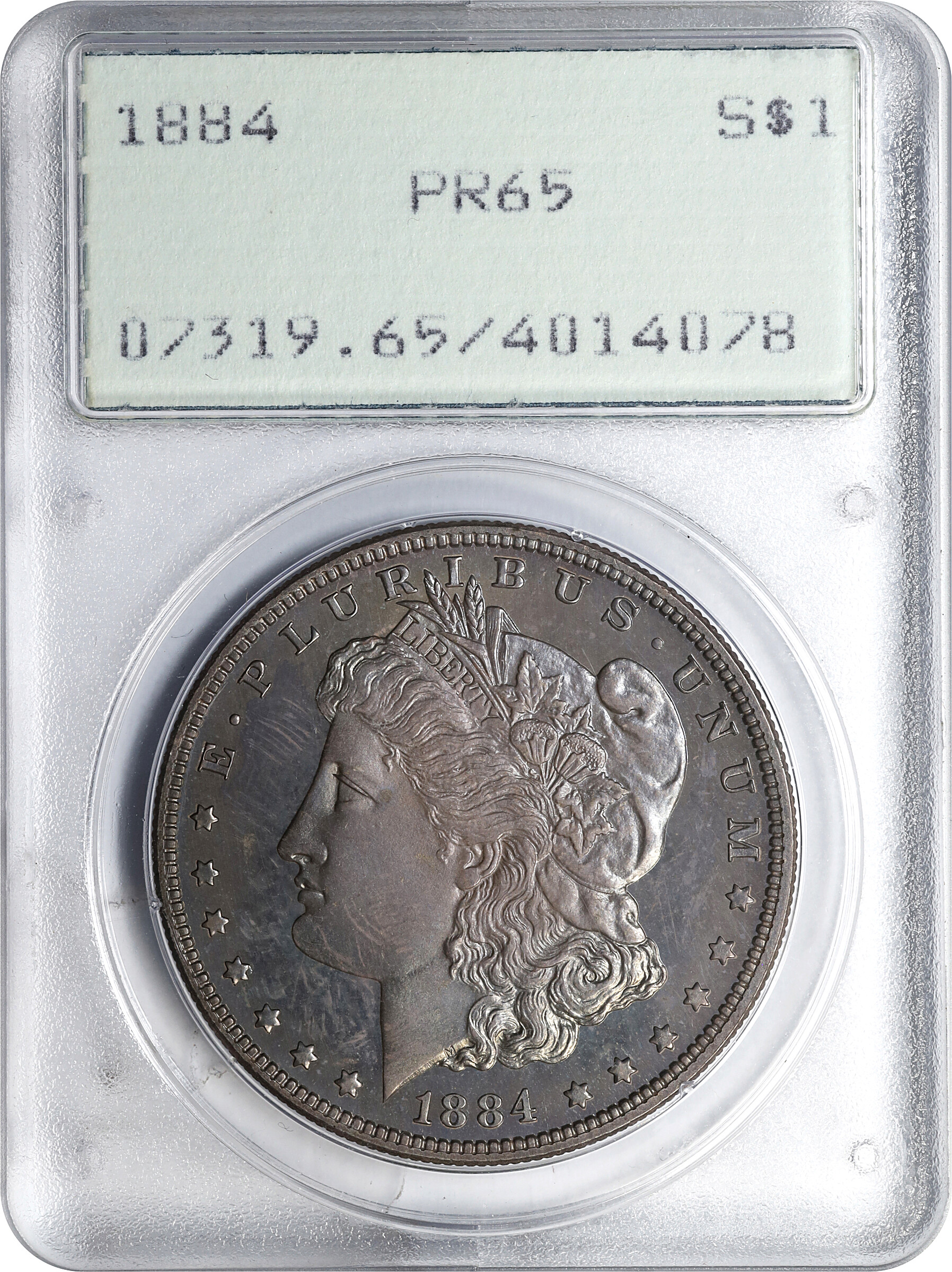 1884 $1 PR65 thumbnail 3