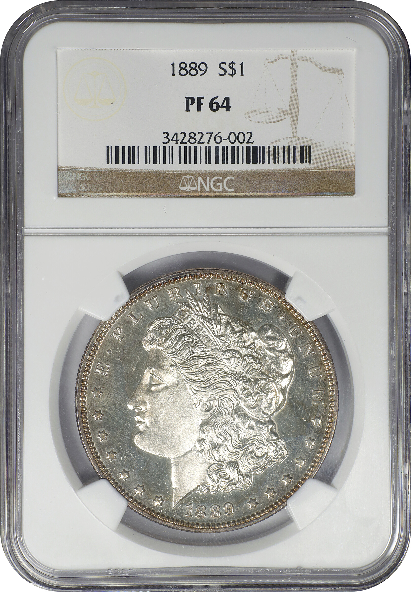 1889 $1 PR64 thumbnail 3