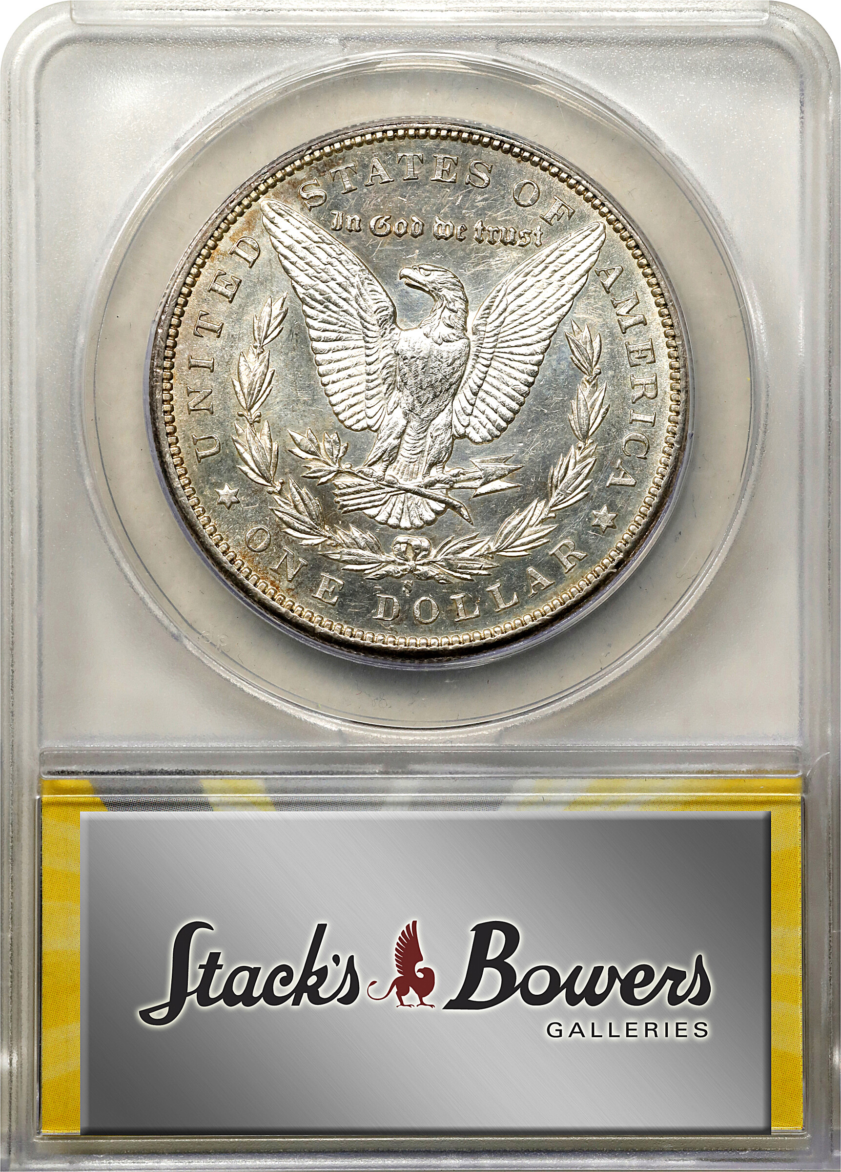 1895-S/S $1  S/Horizontal S, VAM-4 MS PL AU53 PL thumbnail 4