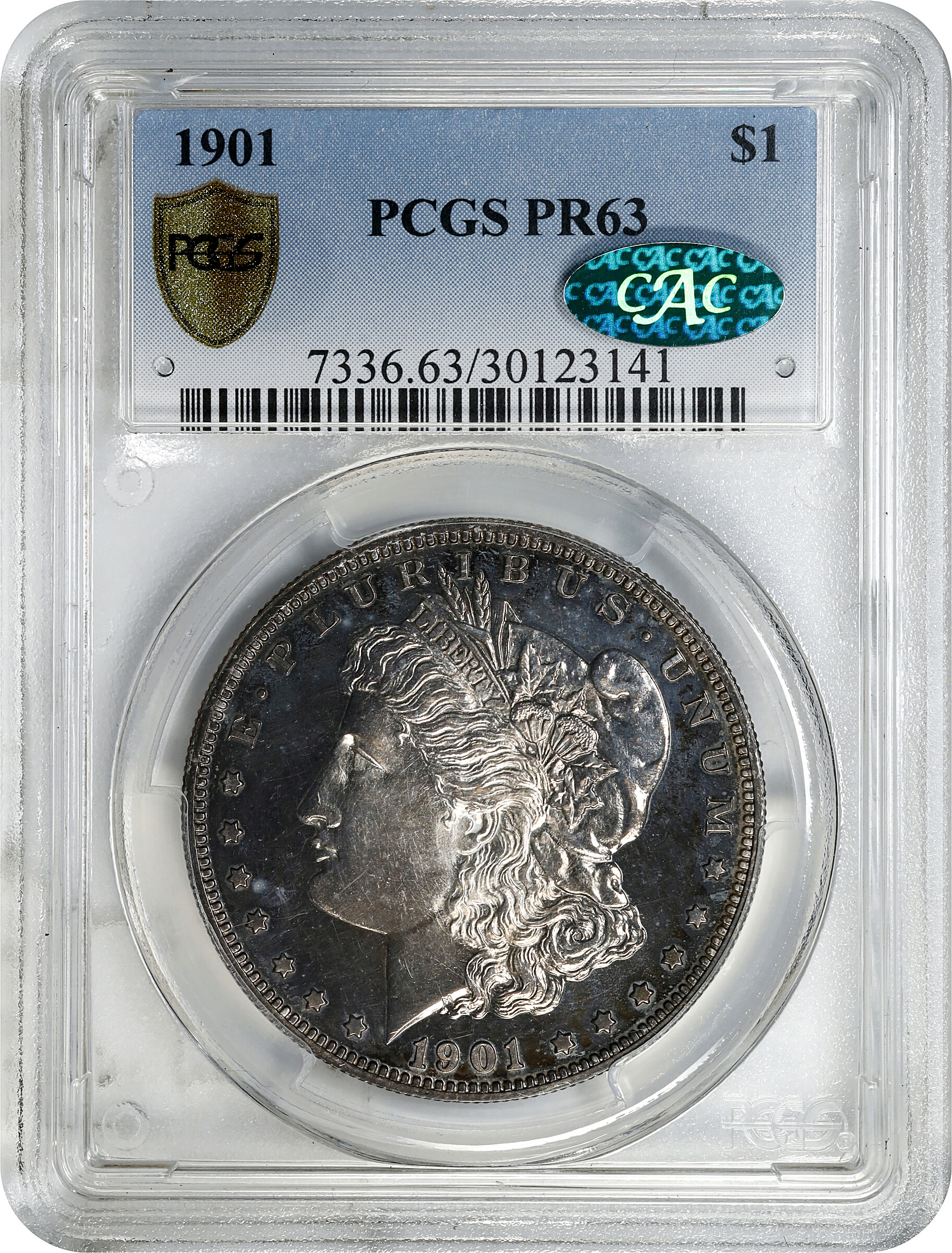 1901 $1 PR63 thumbnail 4