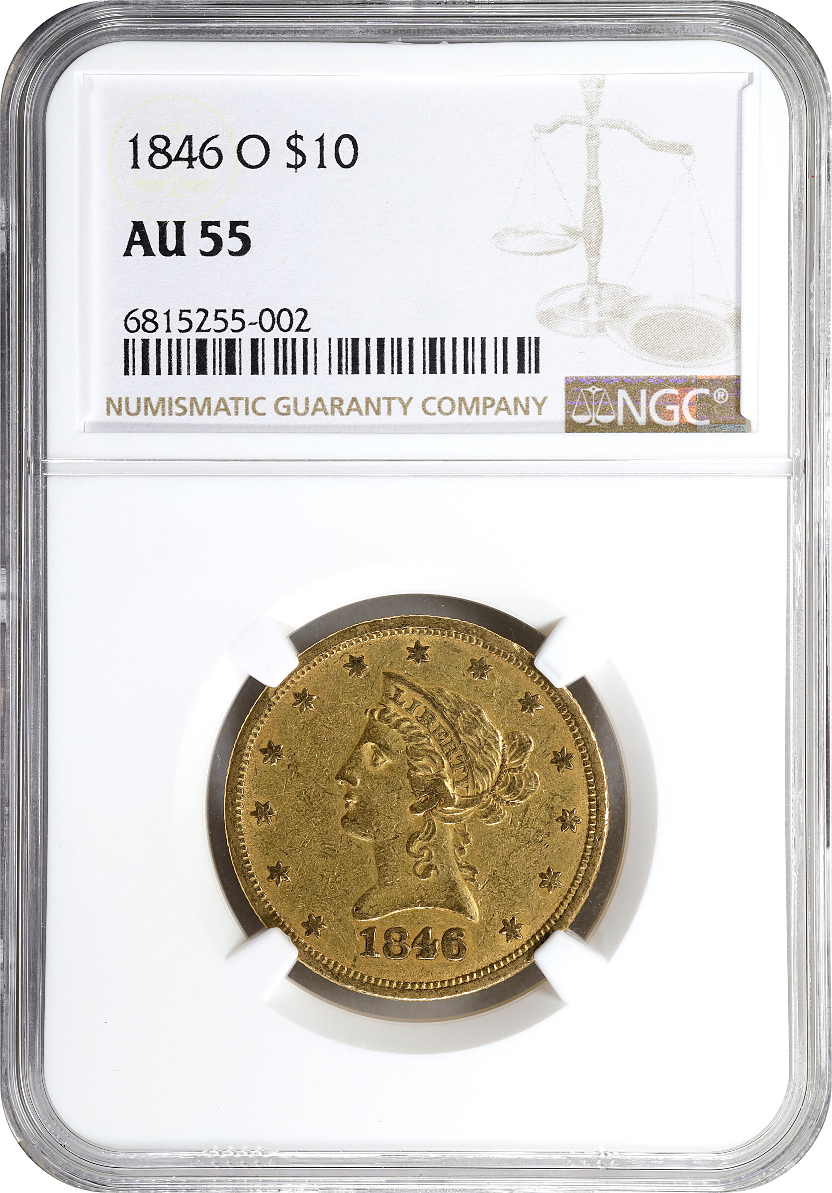 1846/5-O $10 AU55 thumbnail 3