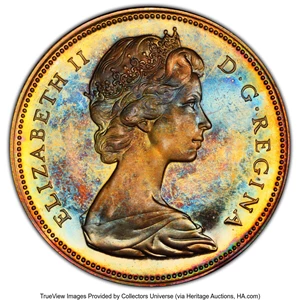 image for: Canada: Elizabeth II Prooflike Dollar 1967 PL66 PCGS,...