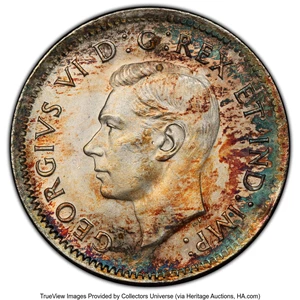 image for: Canada: George VI 10 Cents 1939 MS66 PCGS,...
