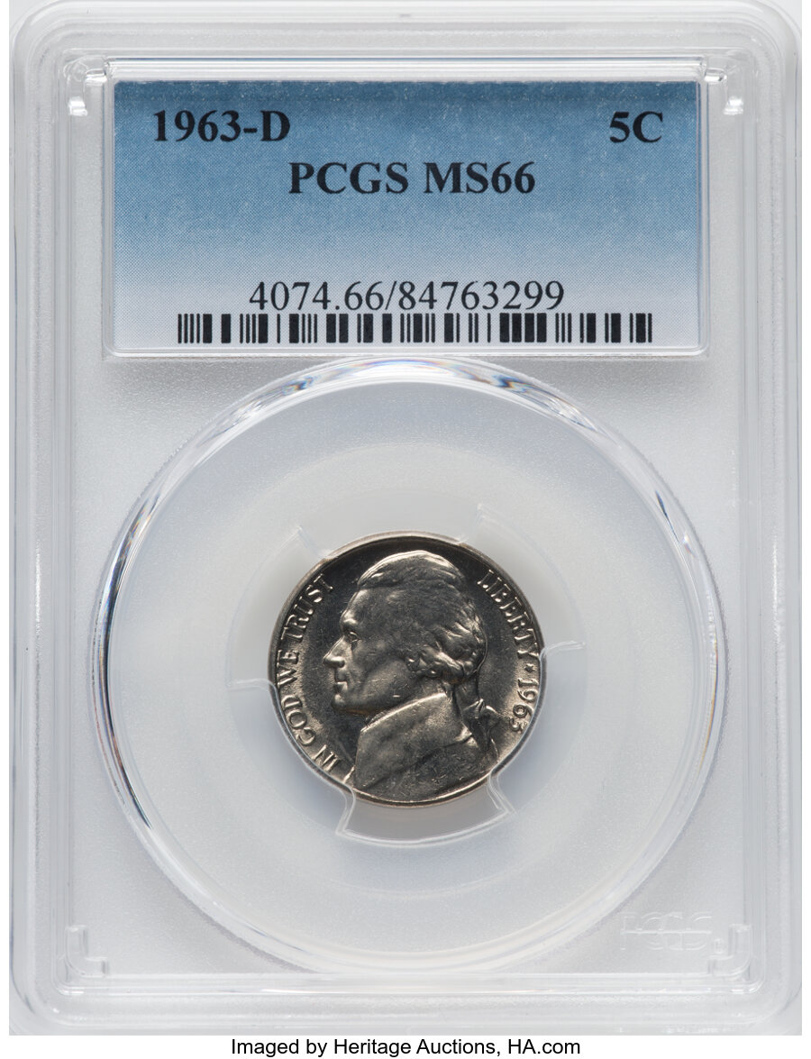 1963-D 5c MS thumbnail 20