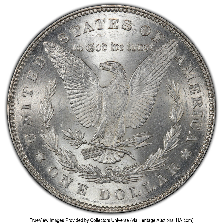 1878 7TF $1  Reverse of 1878, Doubled R, VAM-187 MS62 thumbnail 3