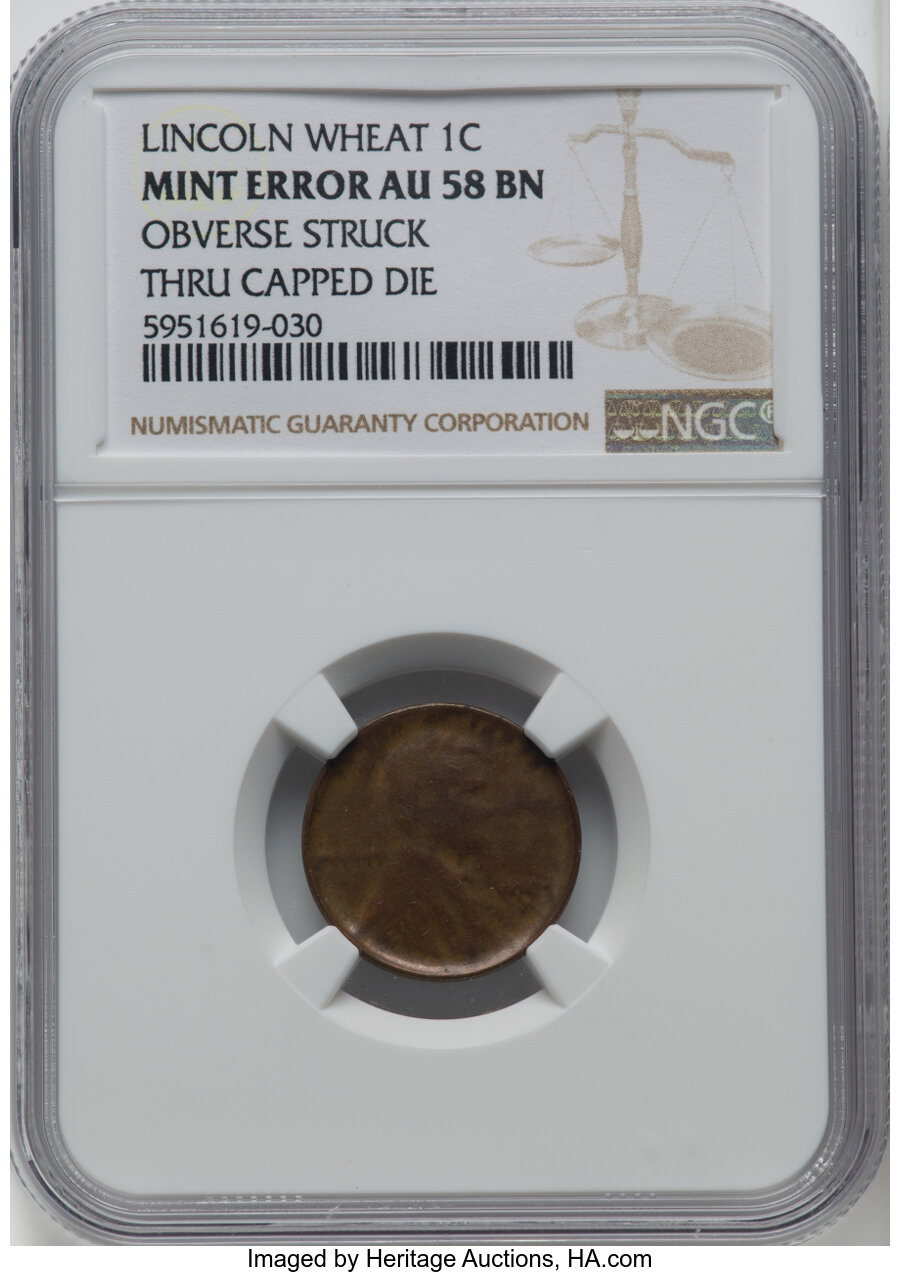 Lincoln Cent 1c Wheat Reverse, 1909-1958 MS BN [Type] thumbnail 16