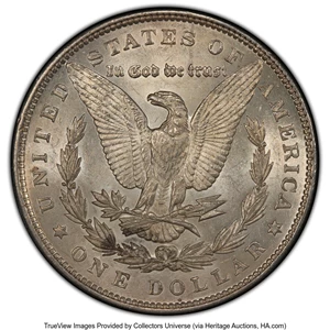 image for: 1878 7TF $1 Reverse of 1879, VAM-220, Tripled R AU58 PCGS. A Top 100 Variety. PCGS Population: (11/7 and 0/0+). NGC Census:...