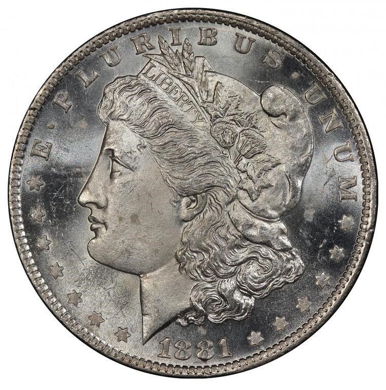 $1 1881-O PCGS MS64 PL