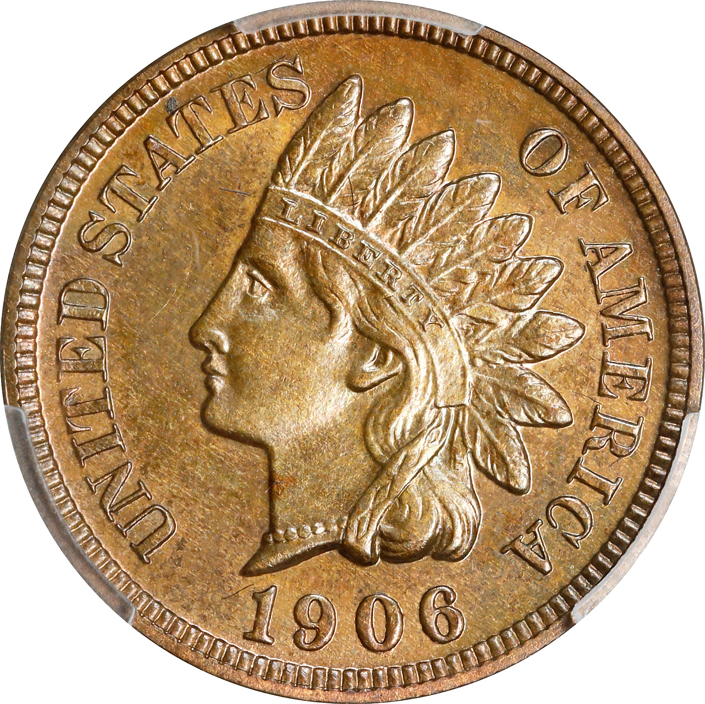 1906 Indian Cent. Proof-65 BN (PCGS).