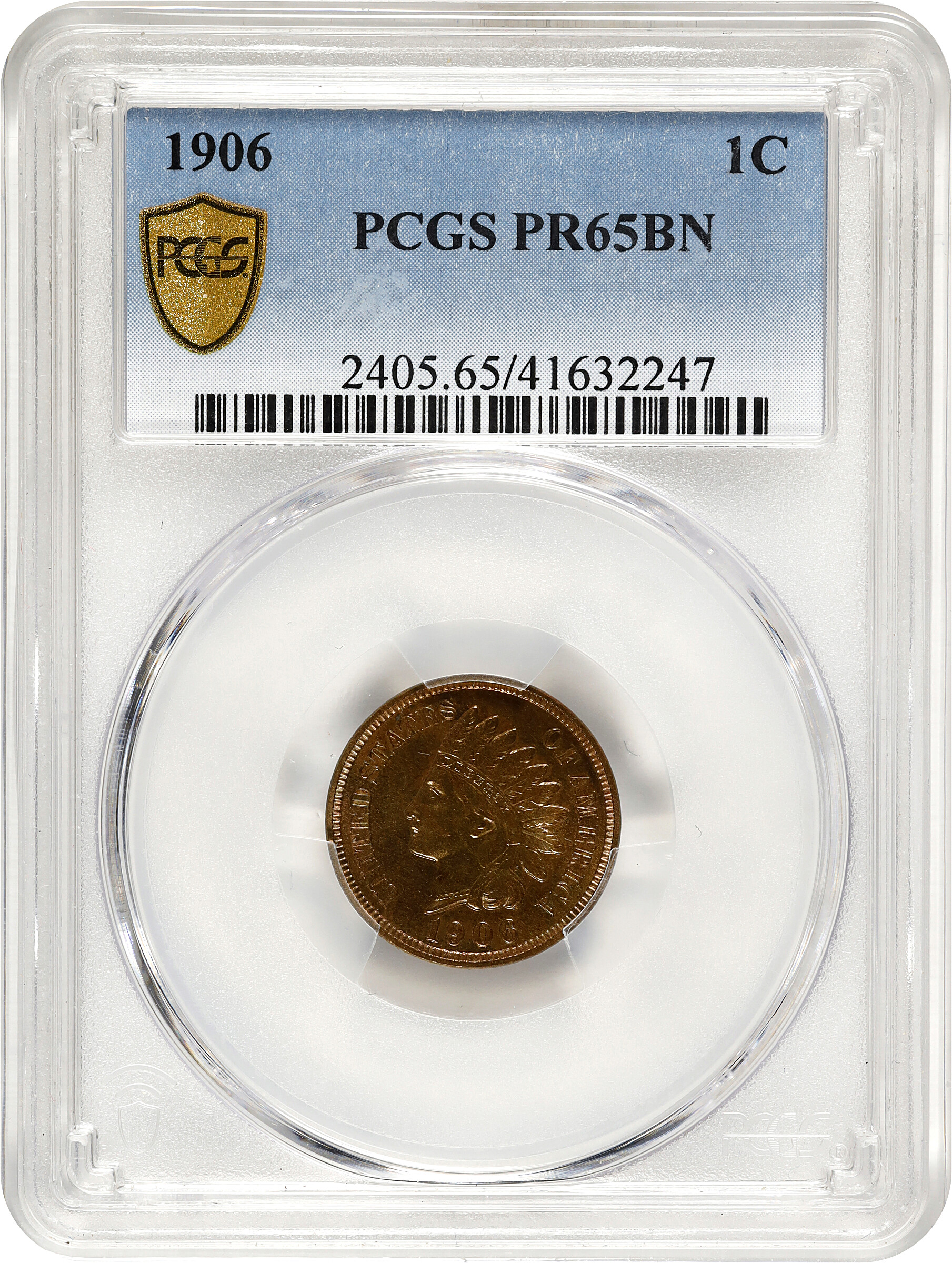 1906 1c PR BN AU55 BN thumbnail 20