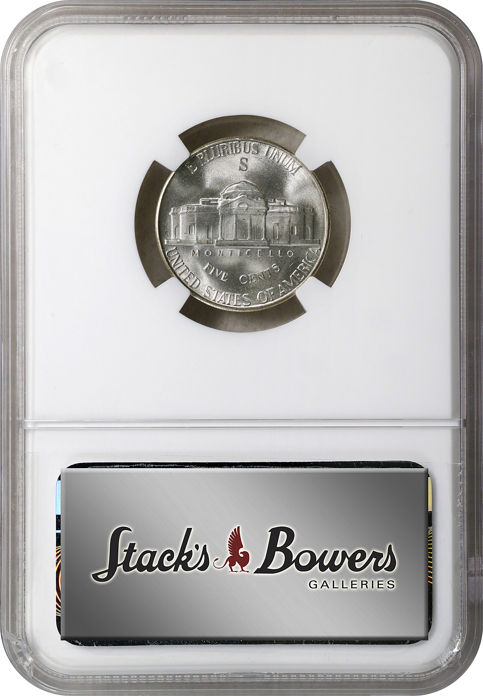 1945-S 5c Silver MS FS MS65 FS thumbnail 6
