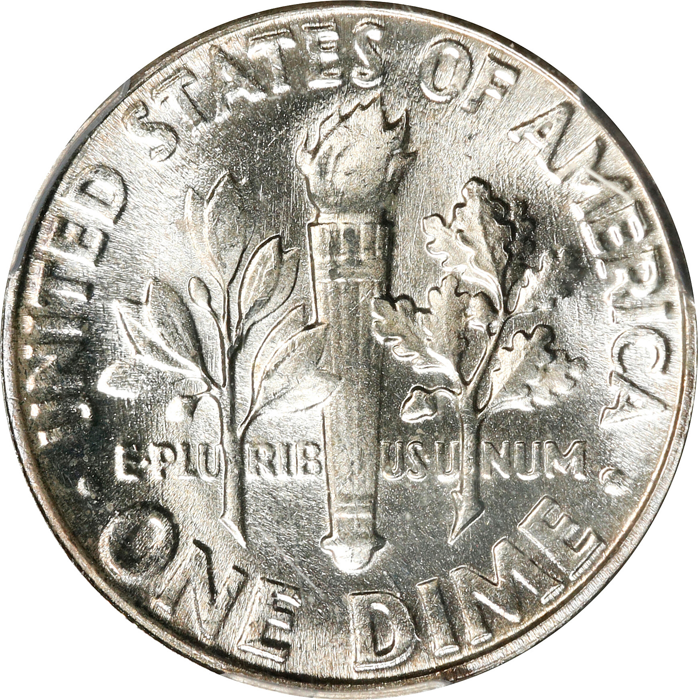 1957 10c MS FB MS67 FB thumbnail 4