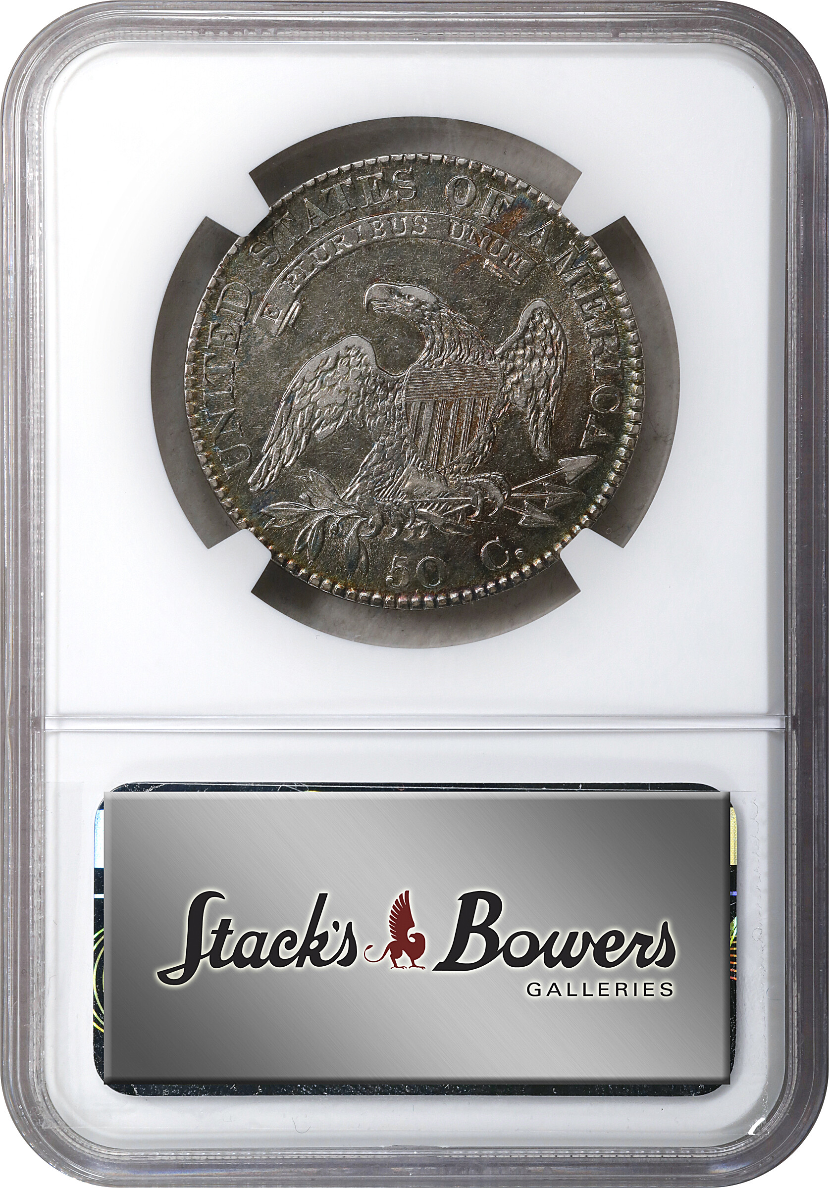 1819 50c O-114 XF45 CAC thumbnail 4