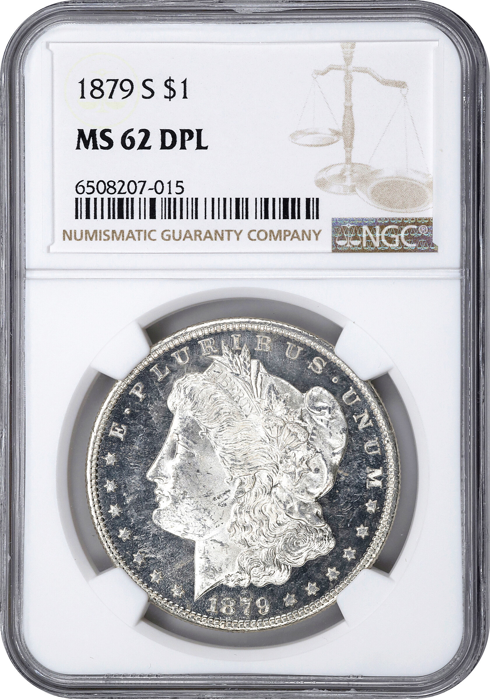 1879-S $1  MS DMPL AU53 DMPL thumbnail 12