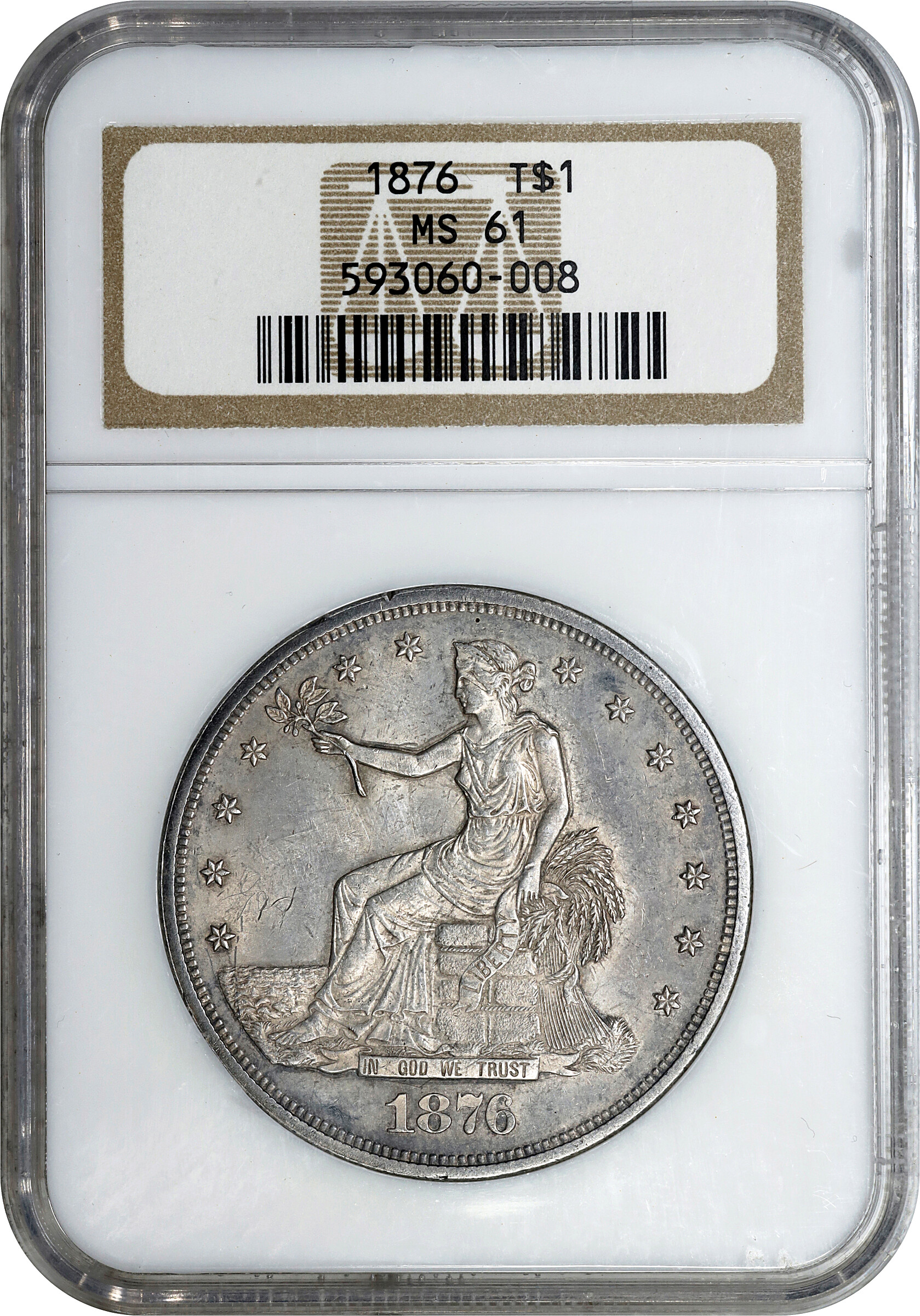 1876 Trade$ MS61 thumbnail 3