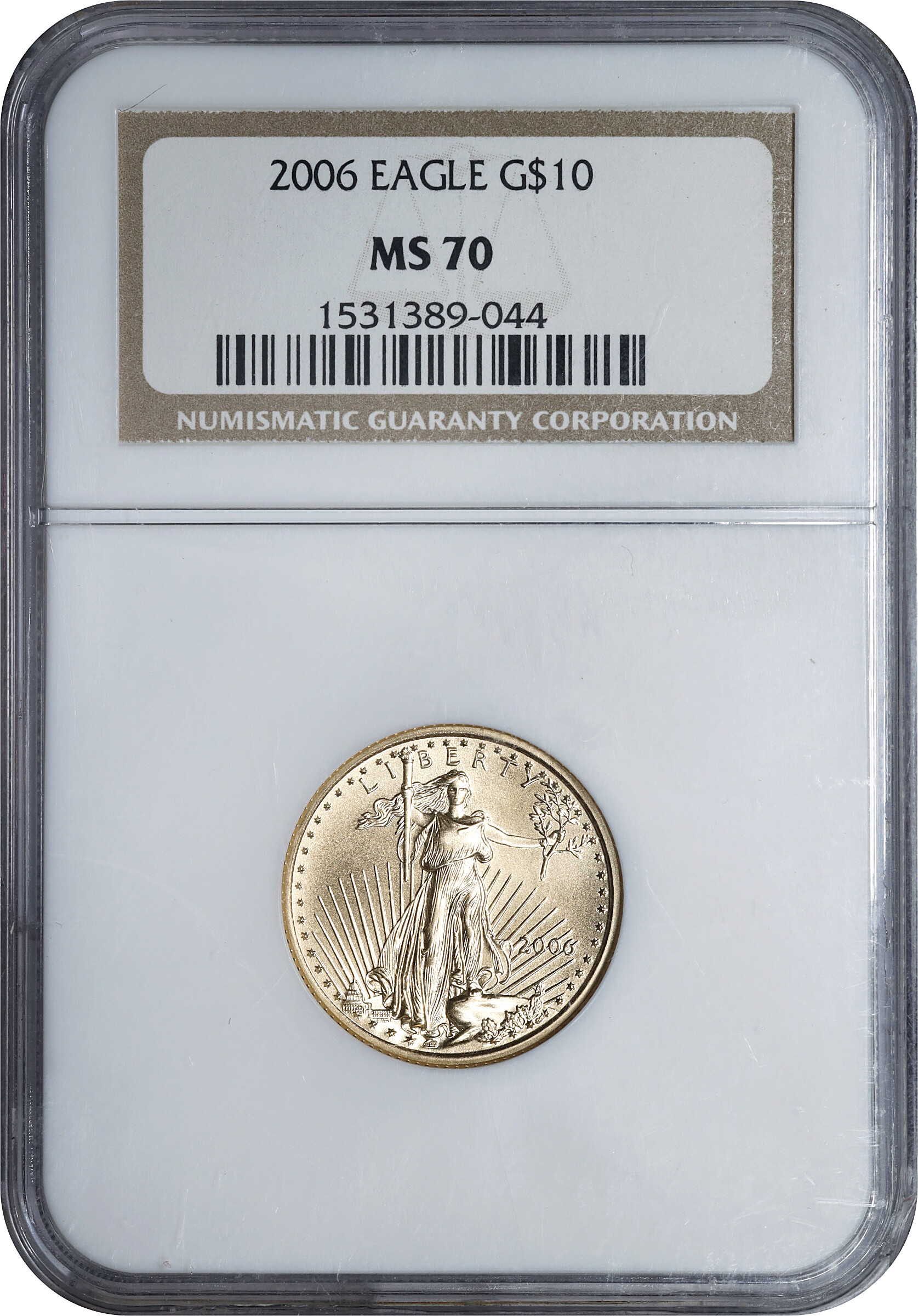 2006 $10  Gold Eagle MS70 thumbnail 3