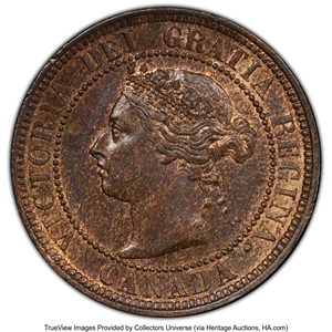 image for: Canada: Victoria Cent 1888 MS64 Brown PCGS,...