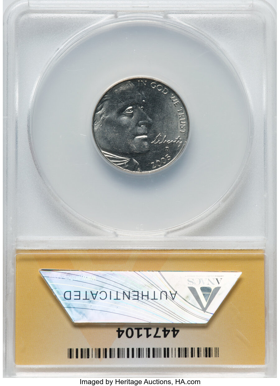 Jefferson Nickel 5c Westward Journey, 2004-2005 [Type] OGP thumbnail 24