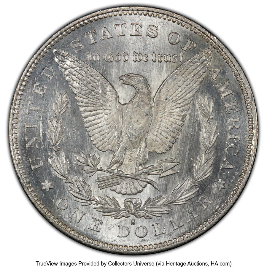 1879-S $1  Reverse of 1878, VAM-51 MS PL MS61 PL thumbnail 6