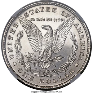 image for: 1878 8TF $1 Wild Eye, VAM-14.11, MS63 NGC. A Top 100 Variety. NGC Census: (2/3). PCGS Population: (1/5). CDN: $10,500 Whsle...