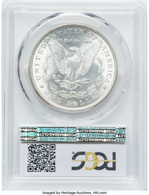 image for: 1888 $1 Doubled Reverse, VAM-16A, MS65 PCGS. A Hot 50 Variety. PCGS Population: (8/3). NGC Census: (0/0). CDN: $350 Whsle. B...