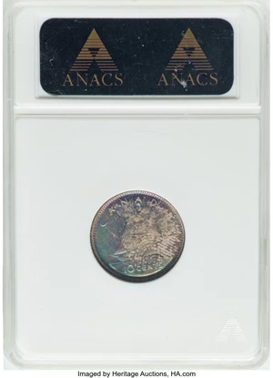 image for: Canada: Elizabeth II 10 Cents 1955 MS67 ANACS,...