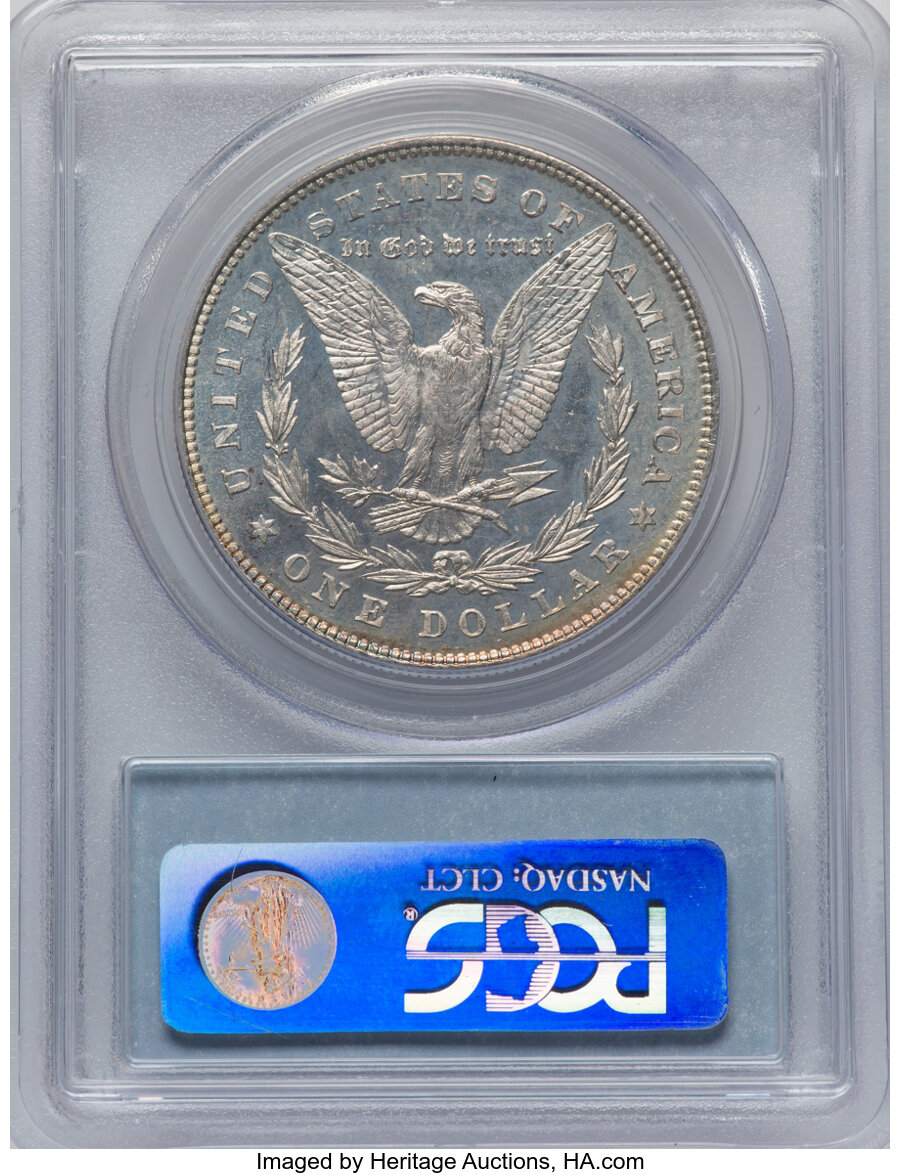 1878 7TF $1  Reverse of 1878, Polished Ear, VAM-81 MS PL MS61 PL thumbnail 10