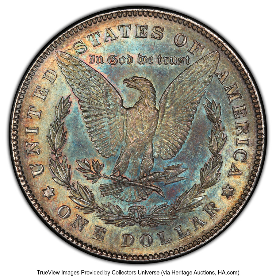 1878 7/8TF $1  Weak, 7/0TF, Doubled Talons, VAM-45 MS63 thumbnail 7