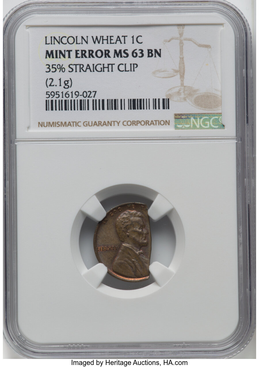 Lincoln Cent 1c Wheat Reverse, 1909-1958 MS BN [Type] thumbnail 14