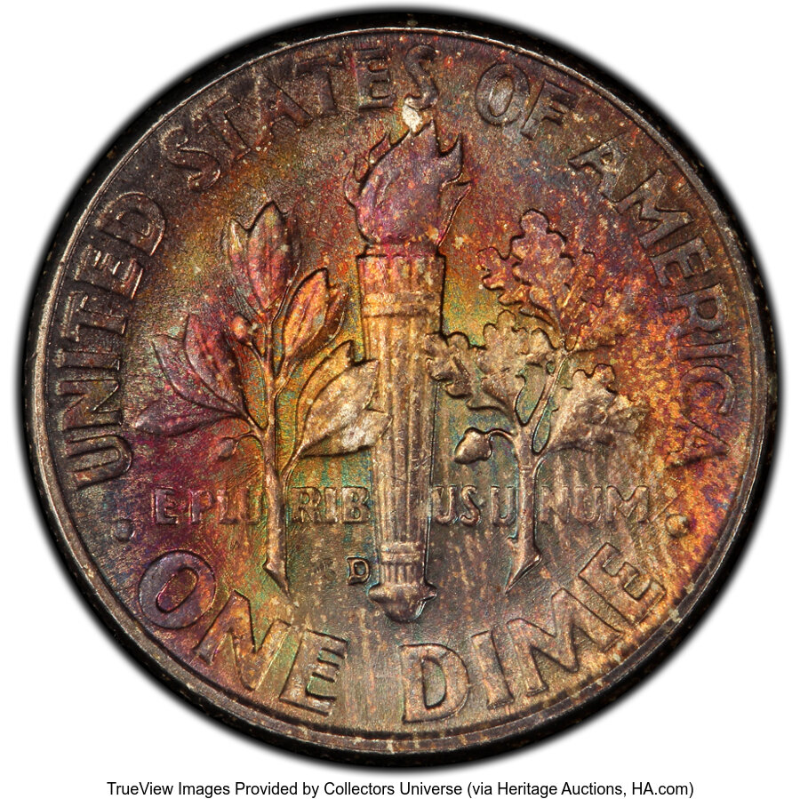 1960-D 10c MS FB MS67 FB thumbnail 6