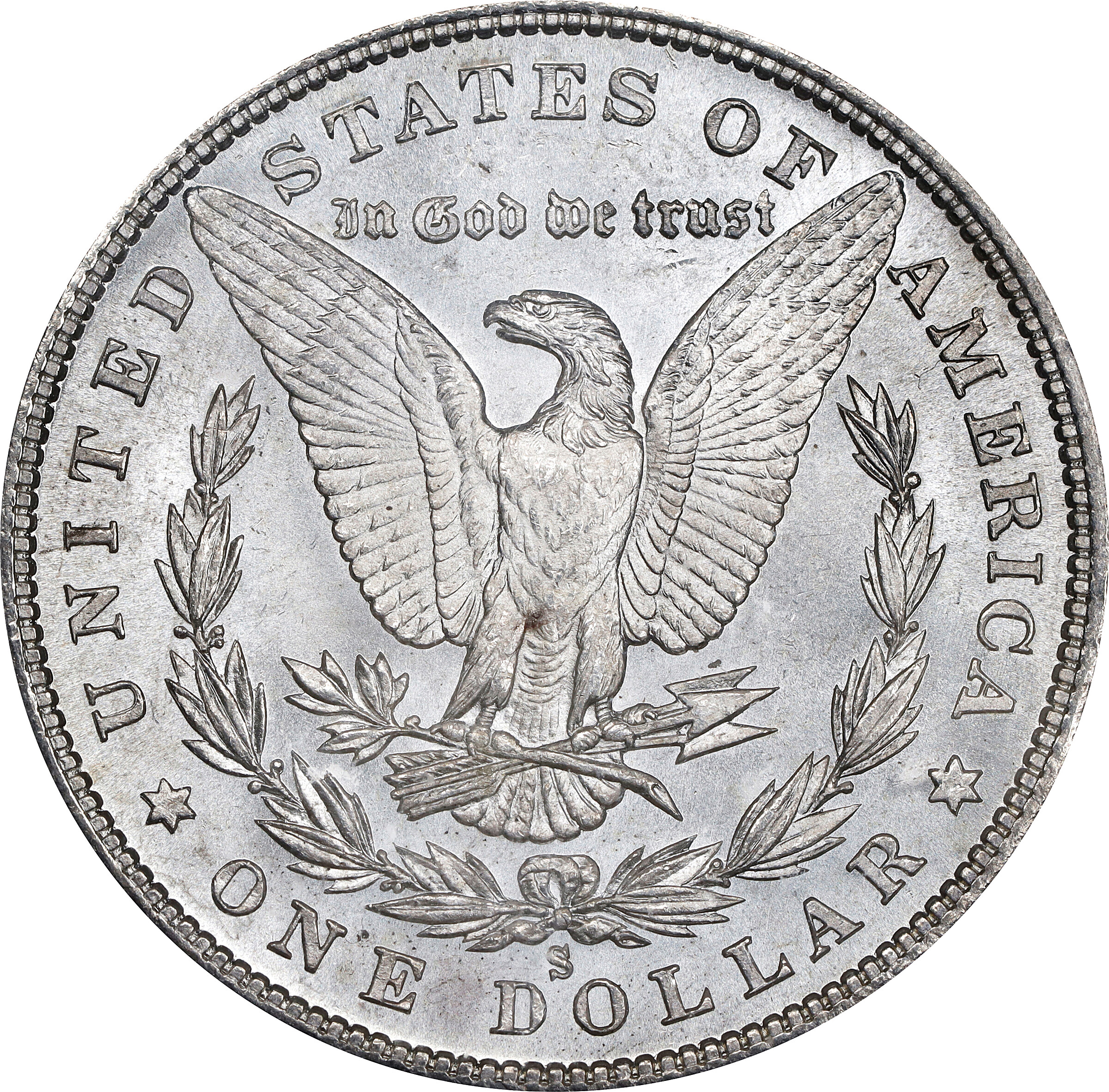 1880-S $1  8/7, Crossbar, VAM-10 AU55 thumbnail 23