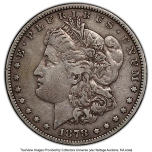 image for: 1878-S $1 Long Arrow Shaft, VAM-72, VF35 PCGS. A Top 100 Variety. PCGS Population: (2/8 and 0/0+). NGC Census: (0/0 and 0/0...