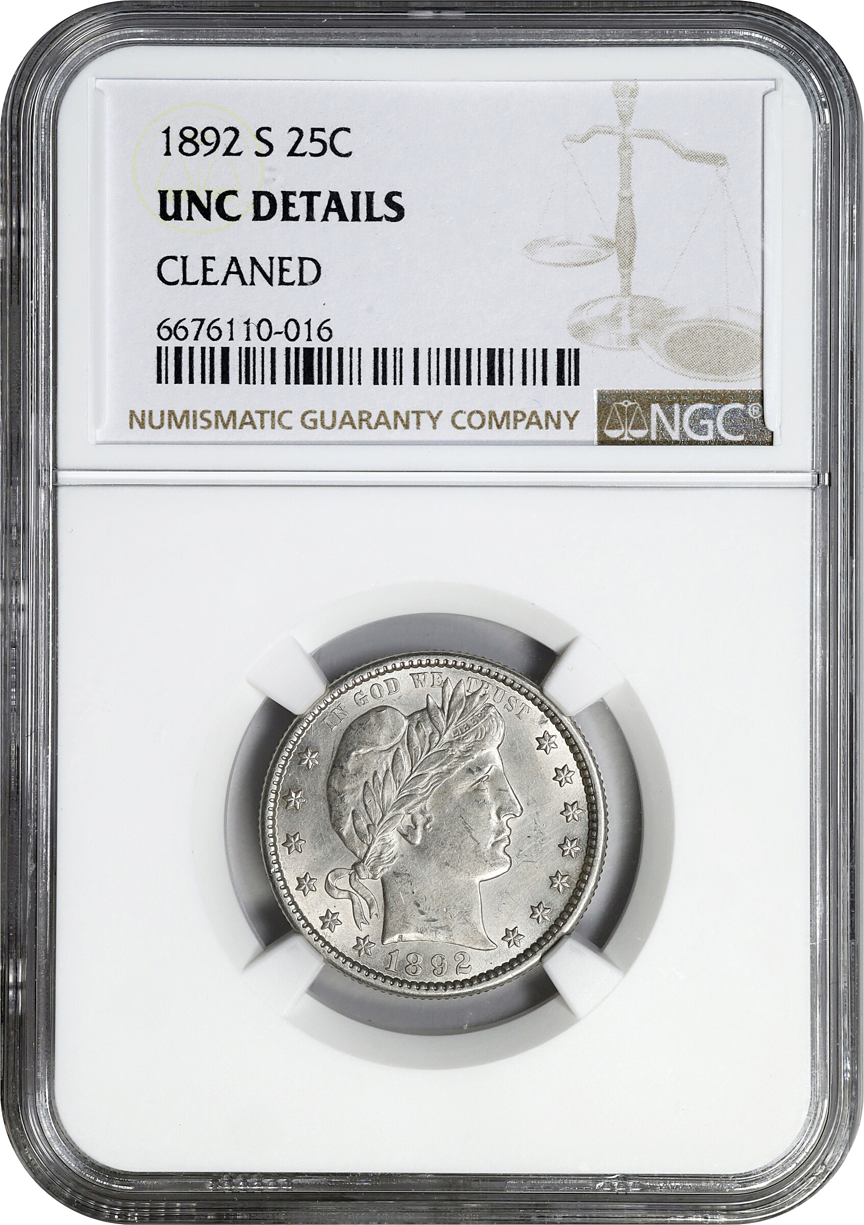 1892-S 25c VG10 thumbnail 17