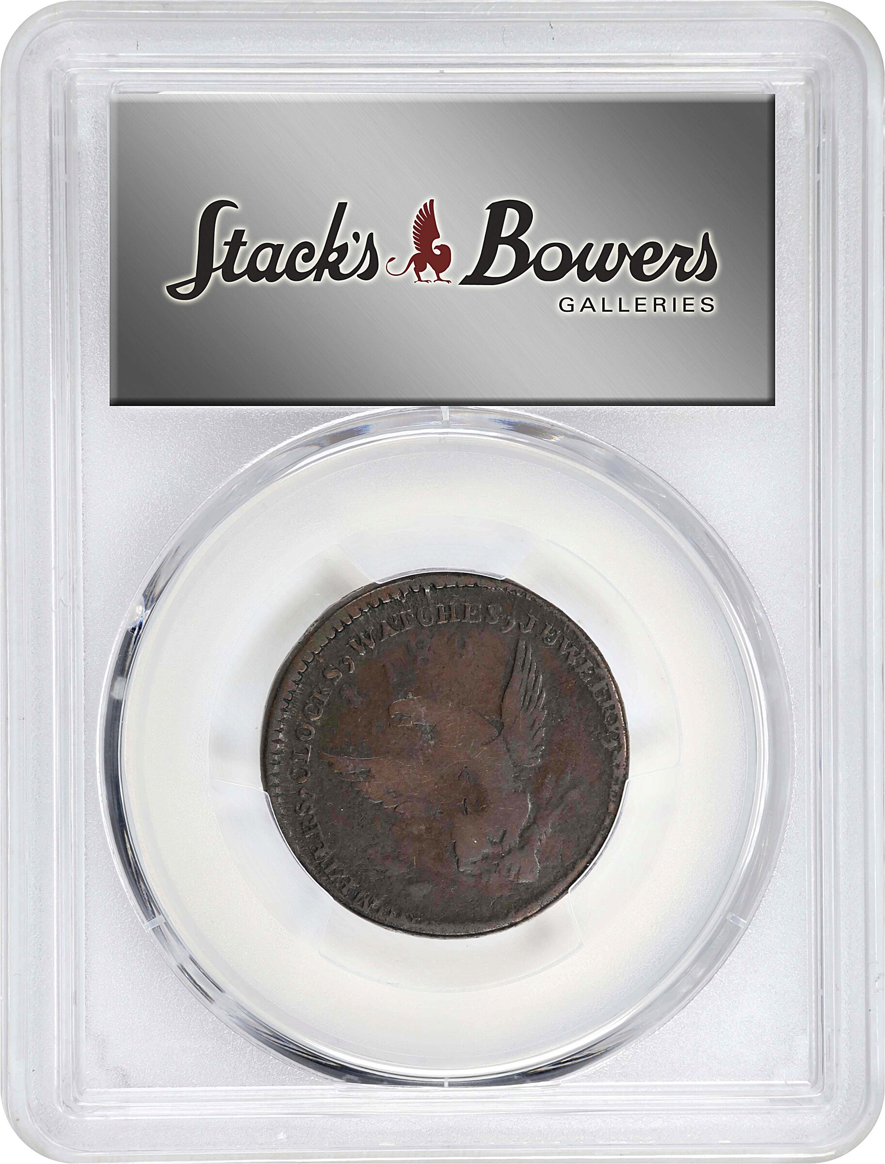 "1789" Token Mott, Thick Plain Edge G6 thumbnail 10