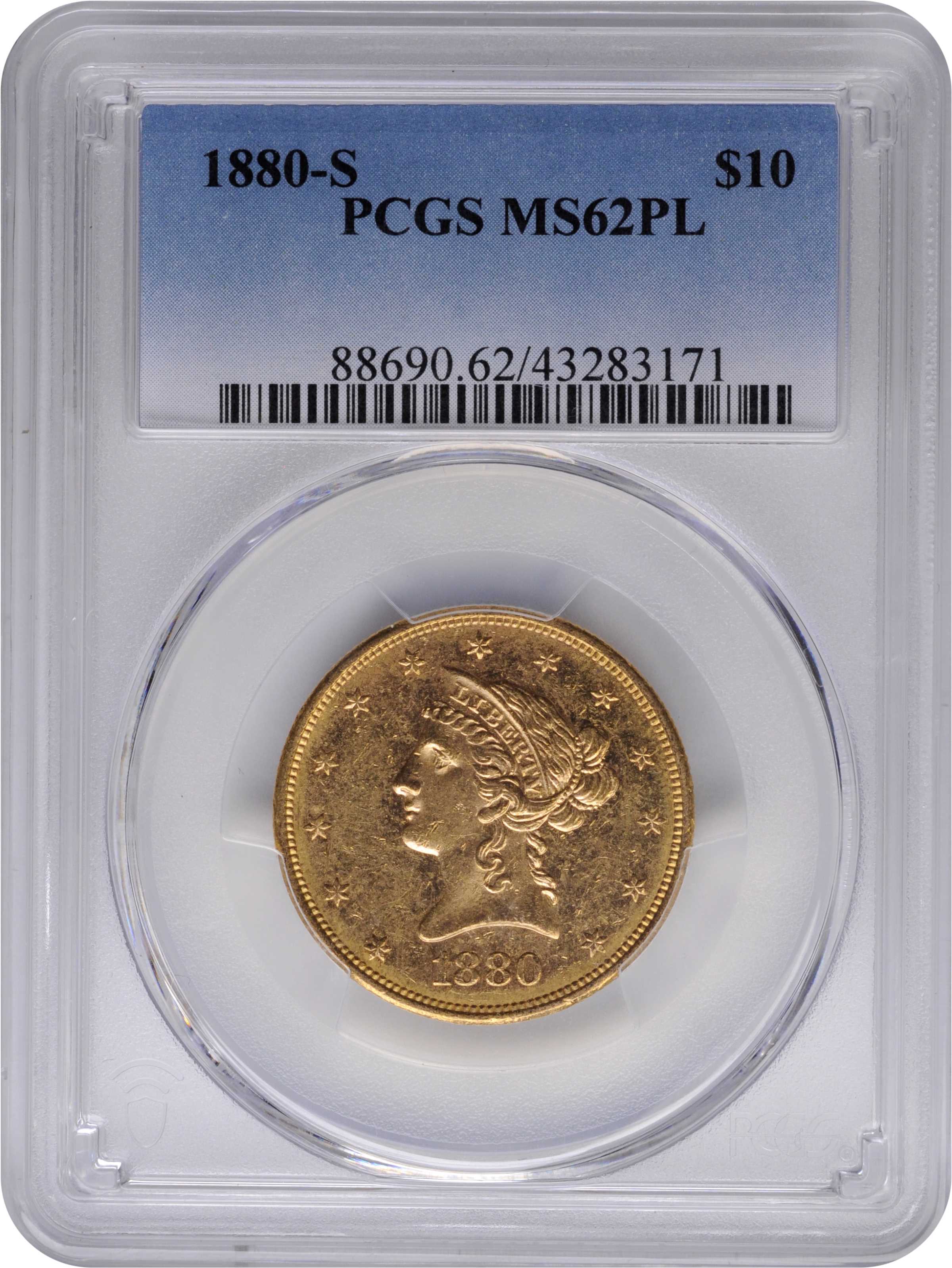 1880-S $10  MS PL thumbnail 3