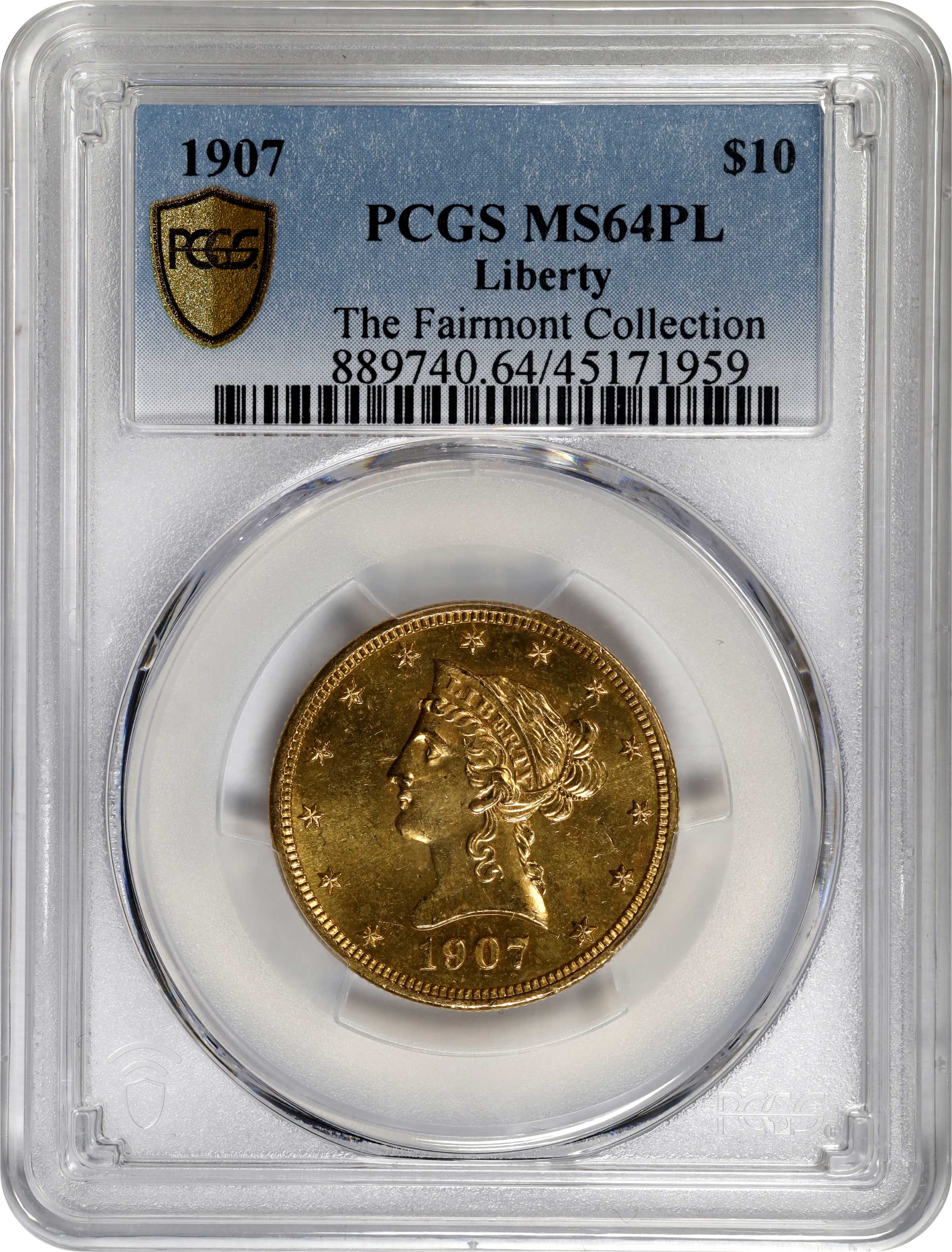 1907 $10  Liberty MS PL thumbnail 3