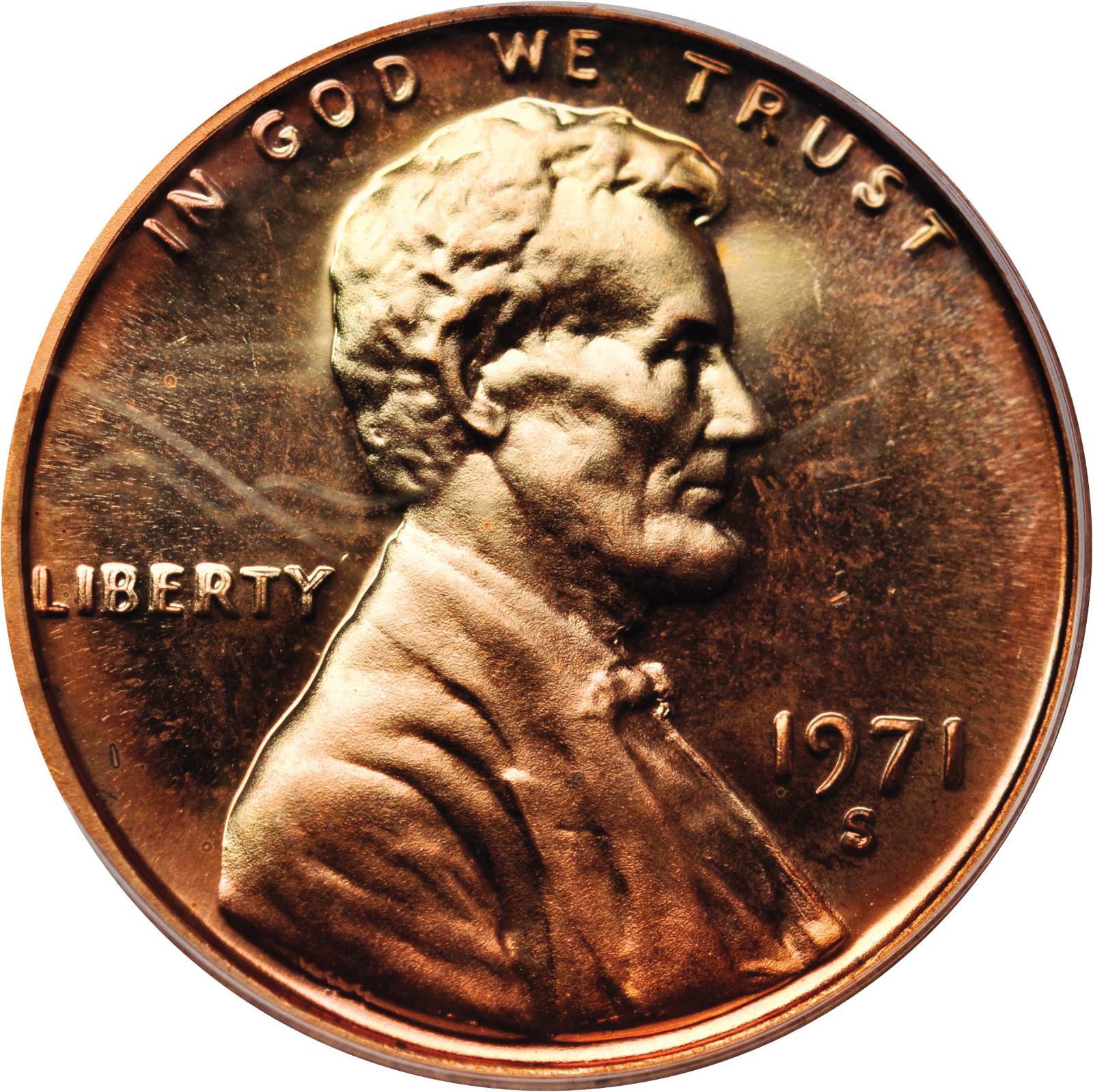 1971-S 1c Doubled Die Obverse, FS-101 PR RD thumbnail 19