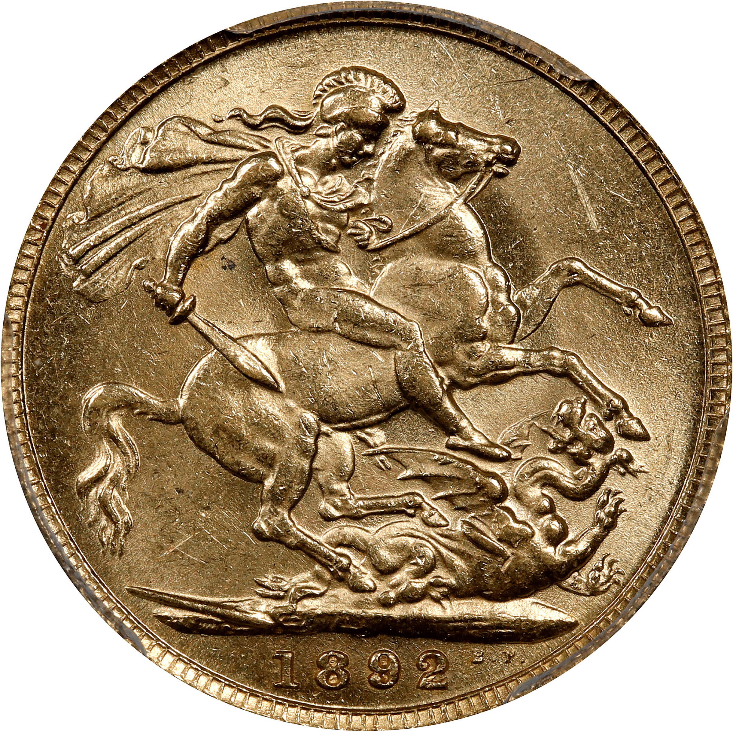 Victoria Sov 1838-1901 MS [Type] (KM# 736.1 ) MS60 thumbnail 2