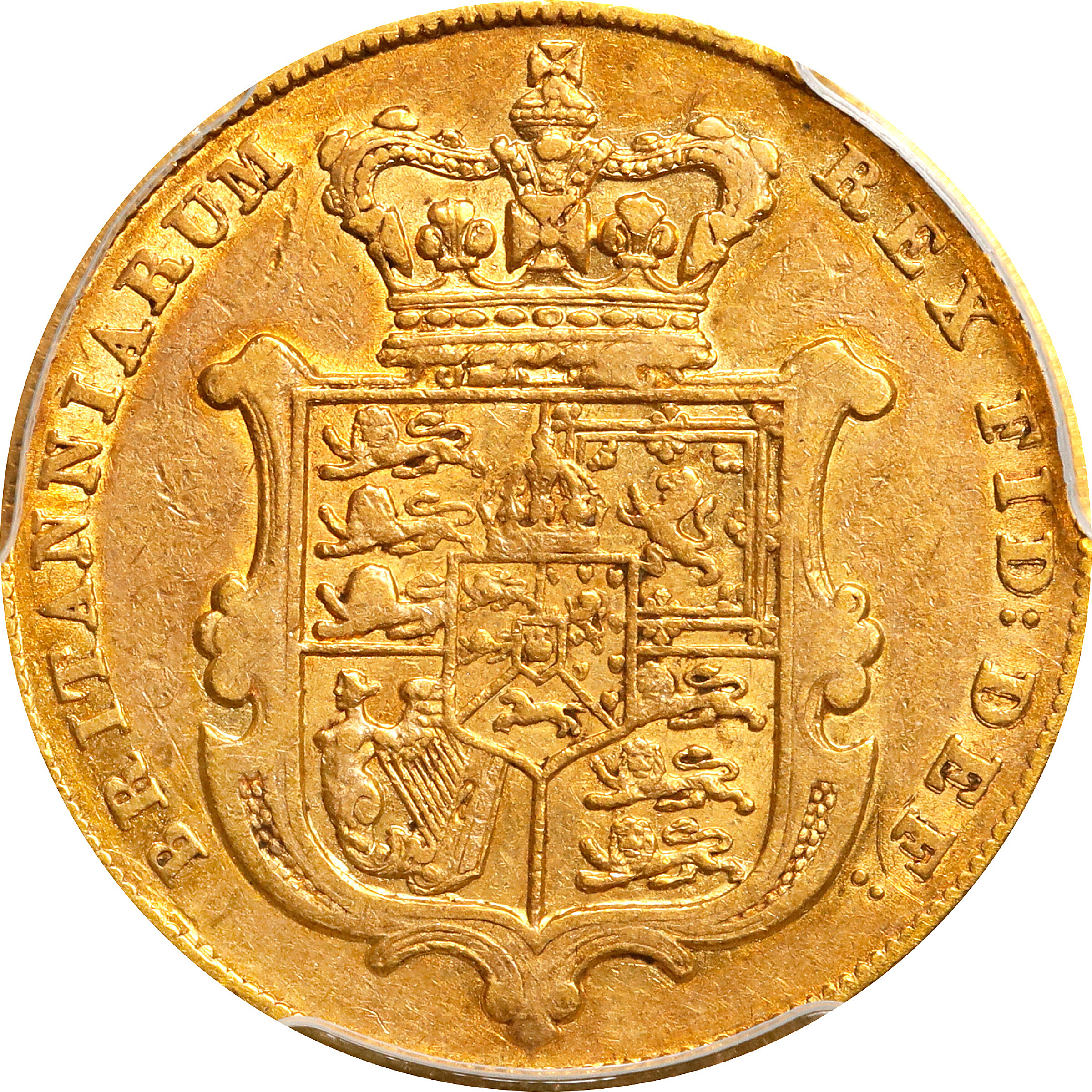 George IV Sov 1821-1830 MS [Type] (KM# 682 ) AU50 thumbnail 16