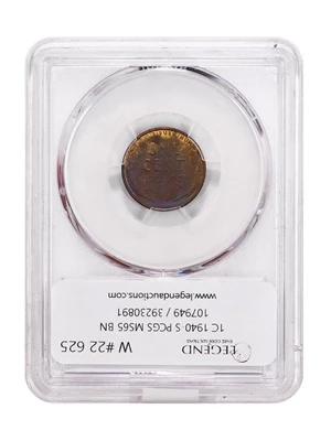 image for: 1C 1940-S PCGS MS65 BN